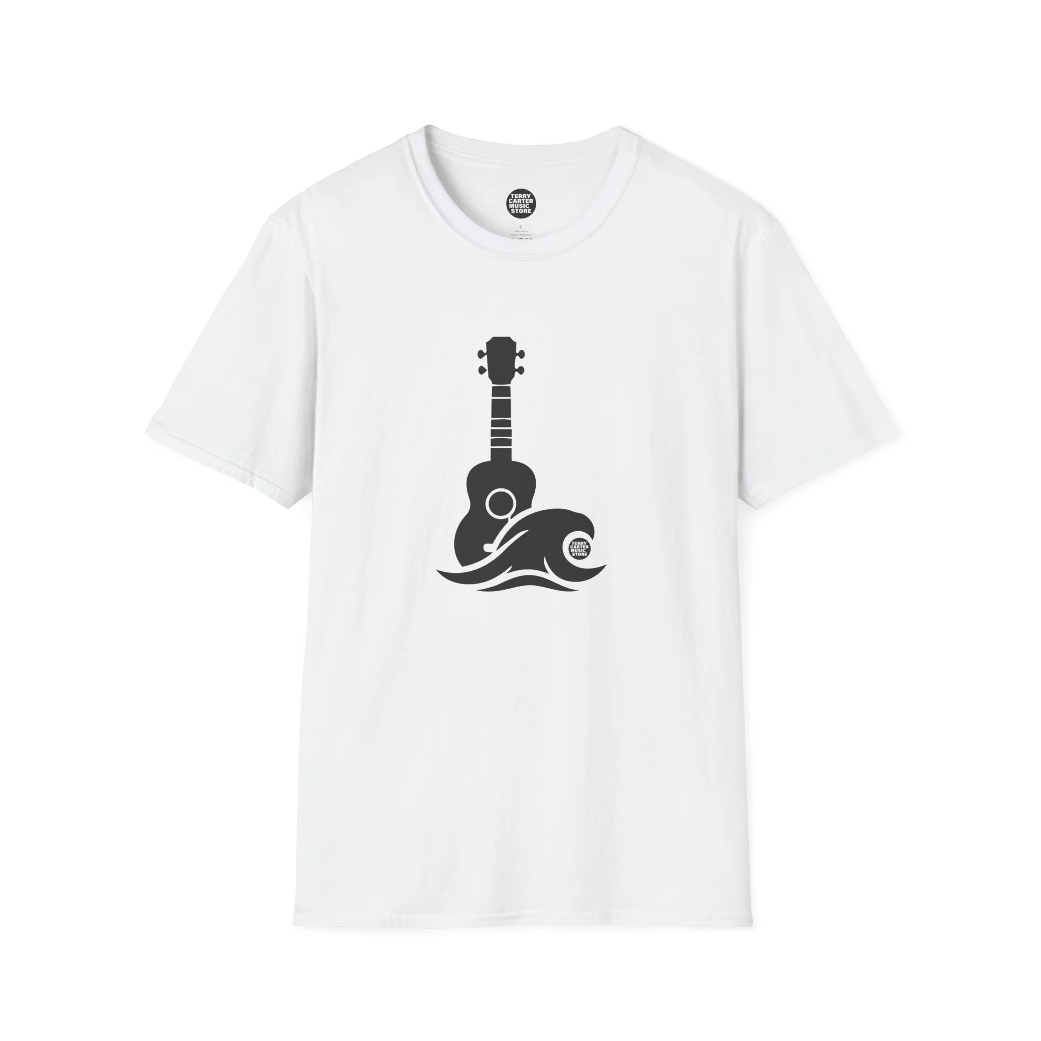 Ukulele Musician T‑Shirt - Black Logo