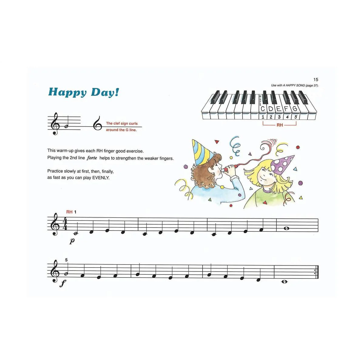 Alfred's Basic Piano Prep Course - Technic Book A - Image 3