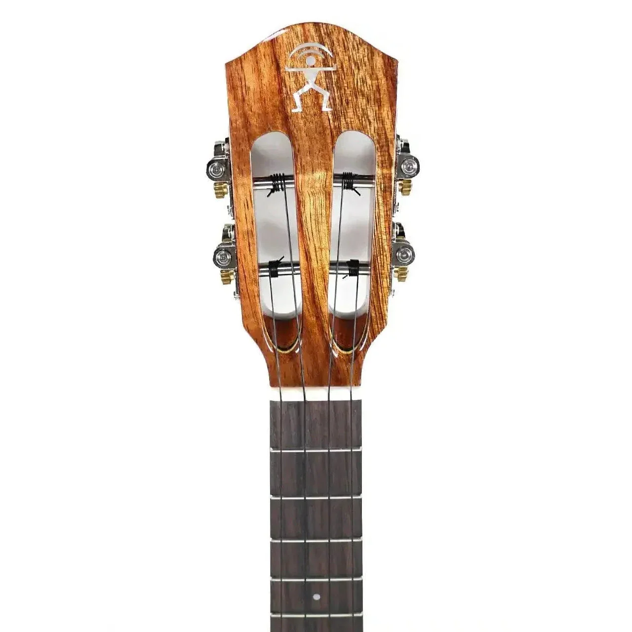 ANueNue AKK3-E Solid 2A Hawaiian Koa Tenor Ukulele w/ Air Blue Pickup - Wound LOW G - Image 6