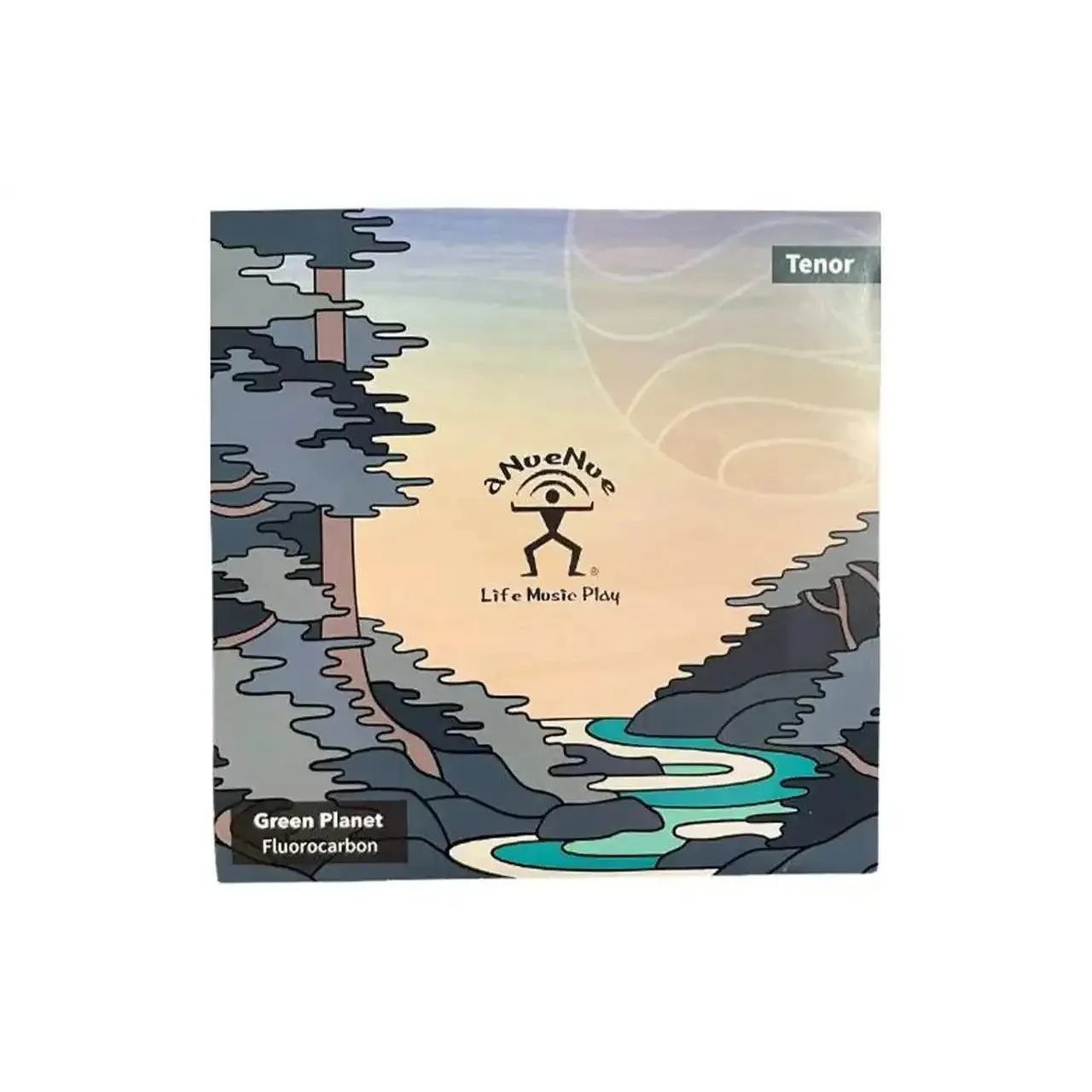 ANueNue GPT Green Planet Fluorocarbon Tenor Ukulele Strings (G-C-E-A Tuning) - HIGH G