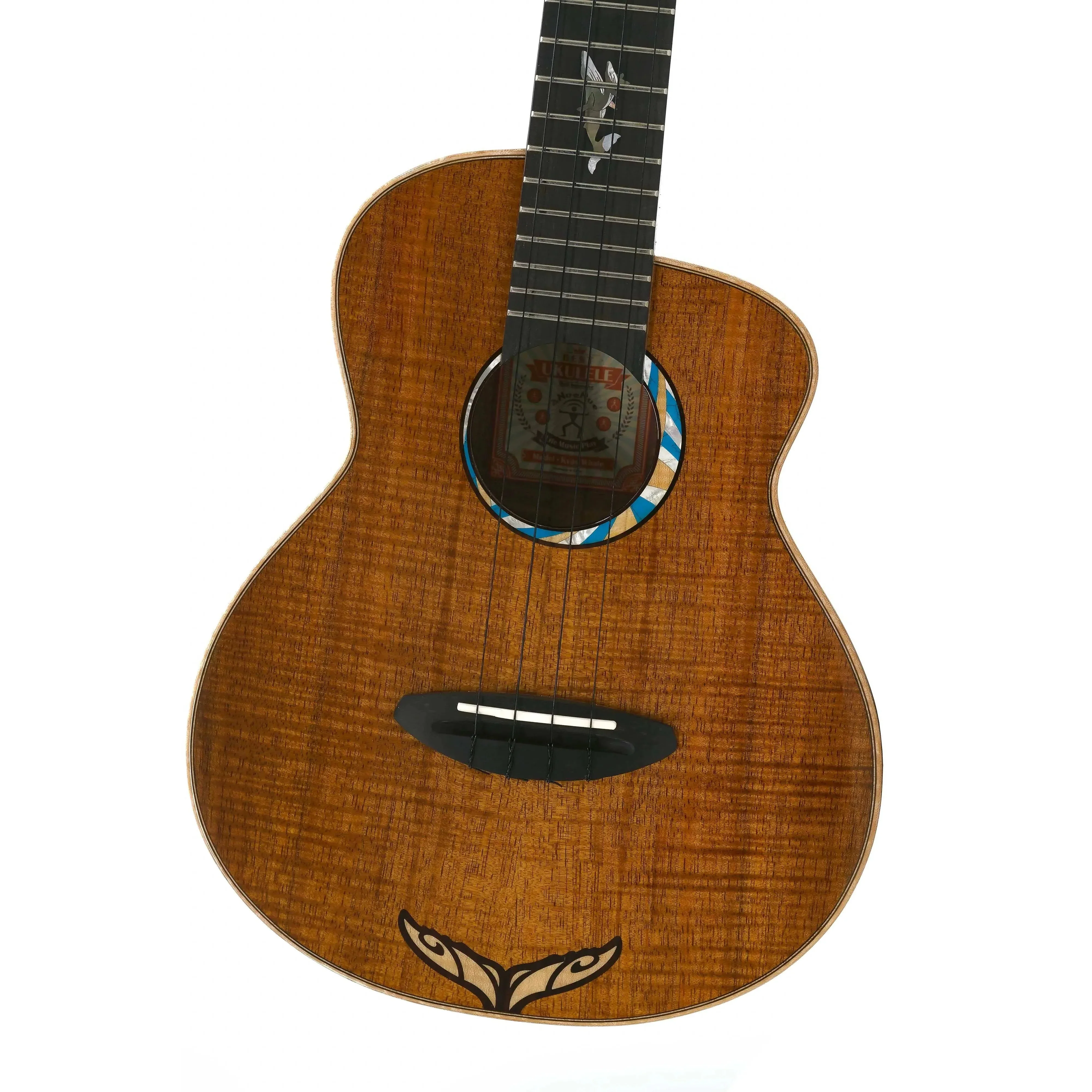 ANueNue Kyas Whale Mastergrade Hawaiian Koa Tenor Ukulele - Special Edition