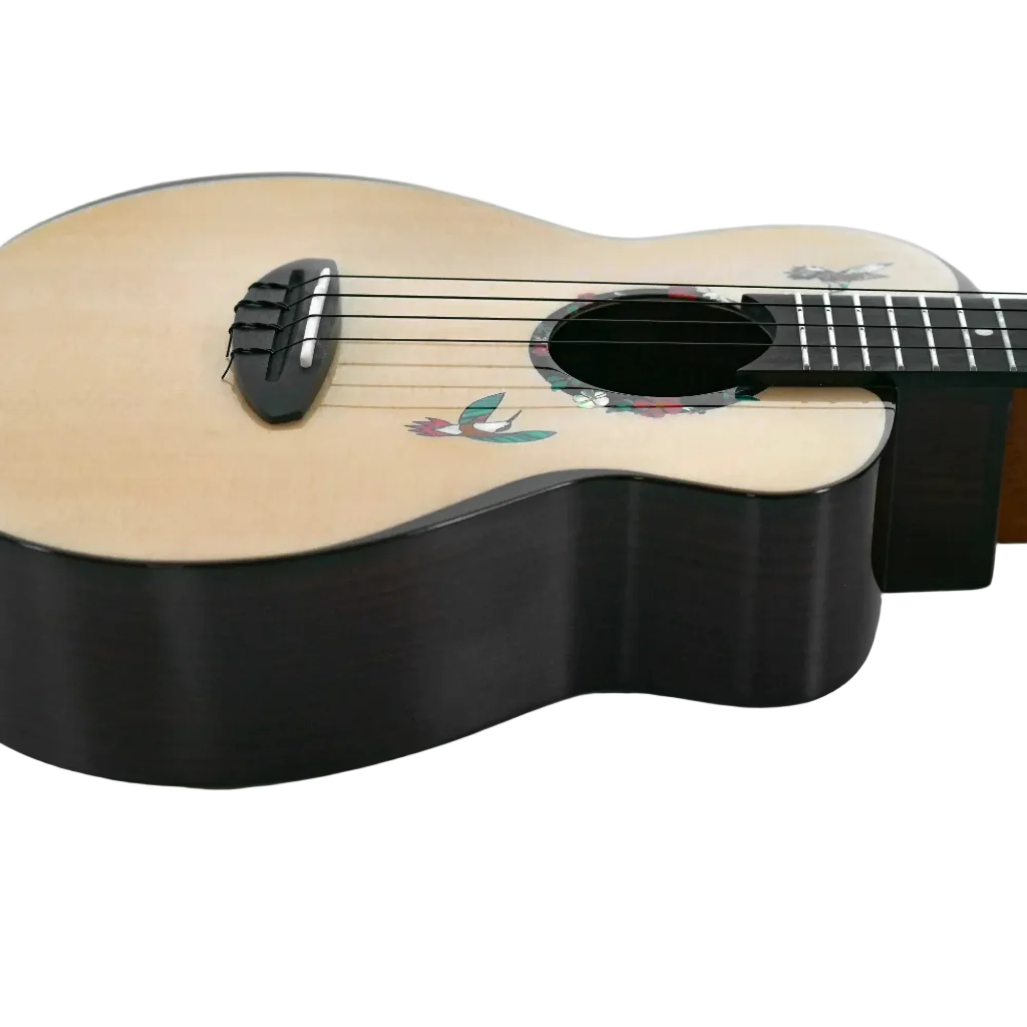 ANueNue UT200HB Hummingbird Moon Bird Spruce/Rosewood Tenor Ukulele - Image 3