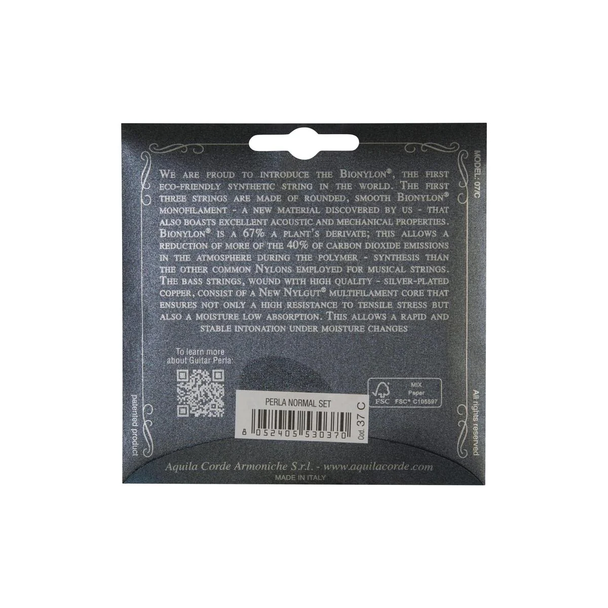 Aquila 37C Perla Classical Guitar Normal Strings Set - Image 2