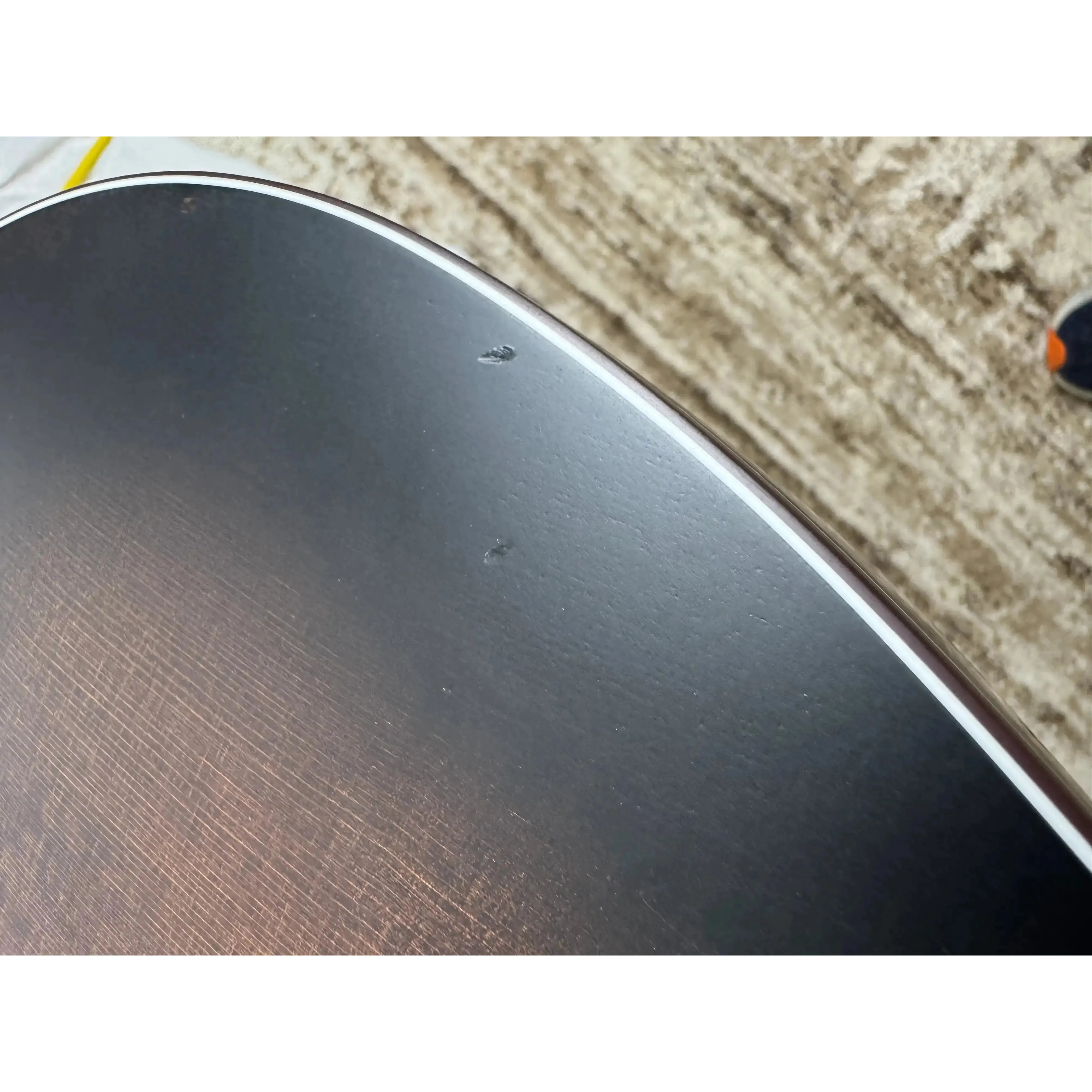 Aria 111DP-MUBR Delta Player Muddy Brown Acoustic Dreadnought Guitar - Blem - Image 7