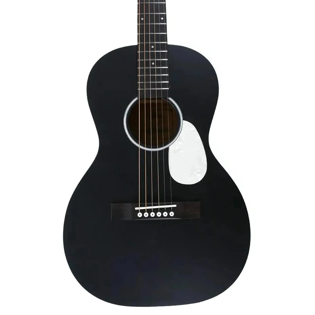 Aria 131UP-STBK Urban Player Stained Black Acoustic Parlor Guitar