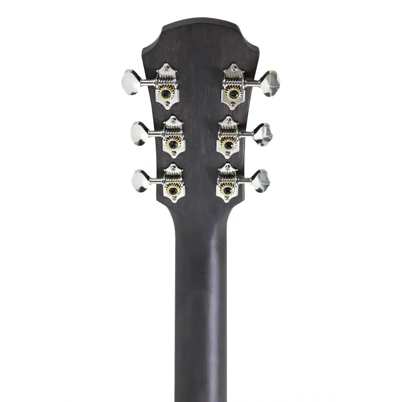 Aria 131UP-STBK Urban Player Stained Black Acoustic Parlor Guitar - Image 6