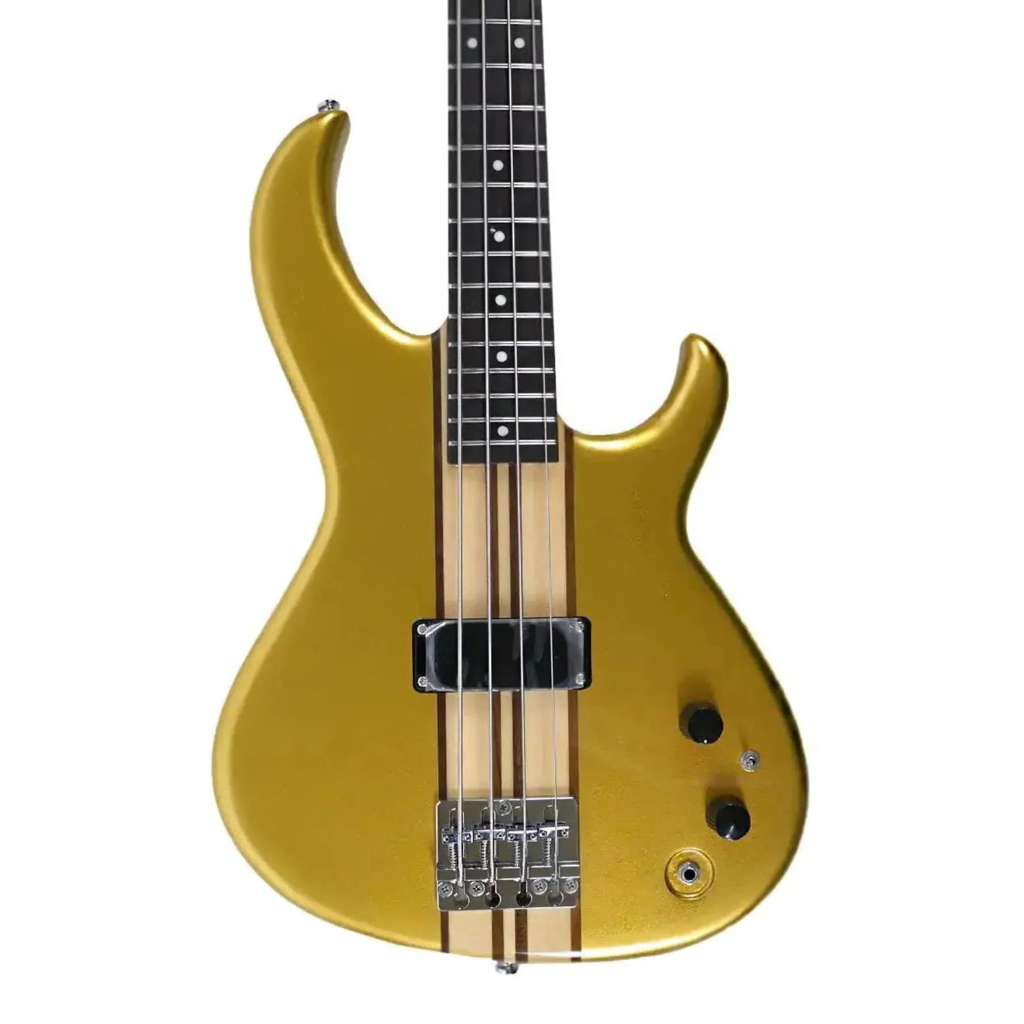 Aria SB-700-GDWG Limited Edition Gold Wing Electric Bass