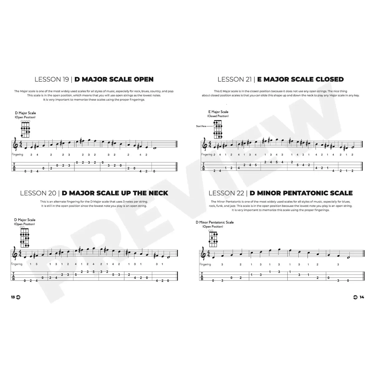 Beginning Baritone Ukulele Bootcamp Book - Image 2