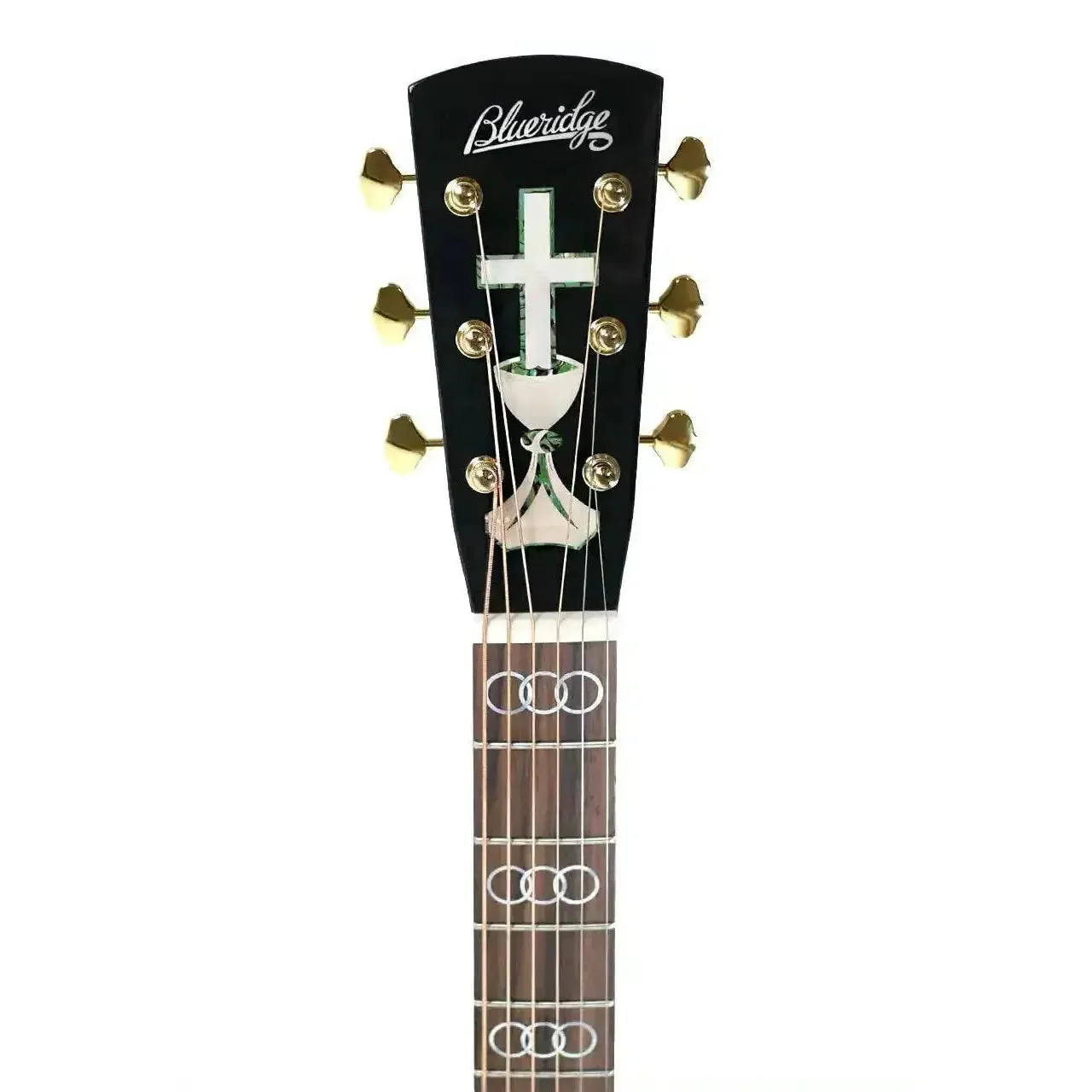 Blueridge BR-343E Contemporary Series Acoustic-Electric Worship 000 Guitar w/ L.R Baggs E.A.S Pickup - Image 6
