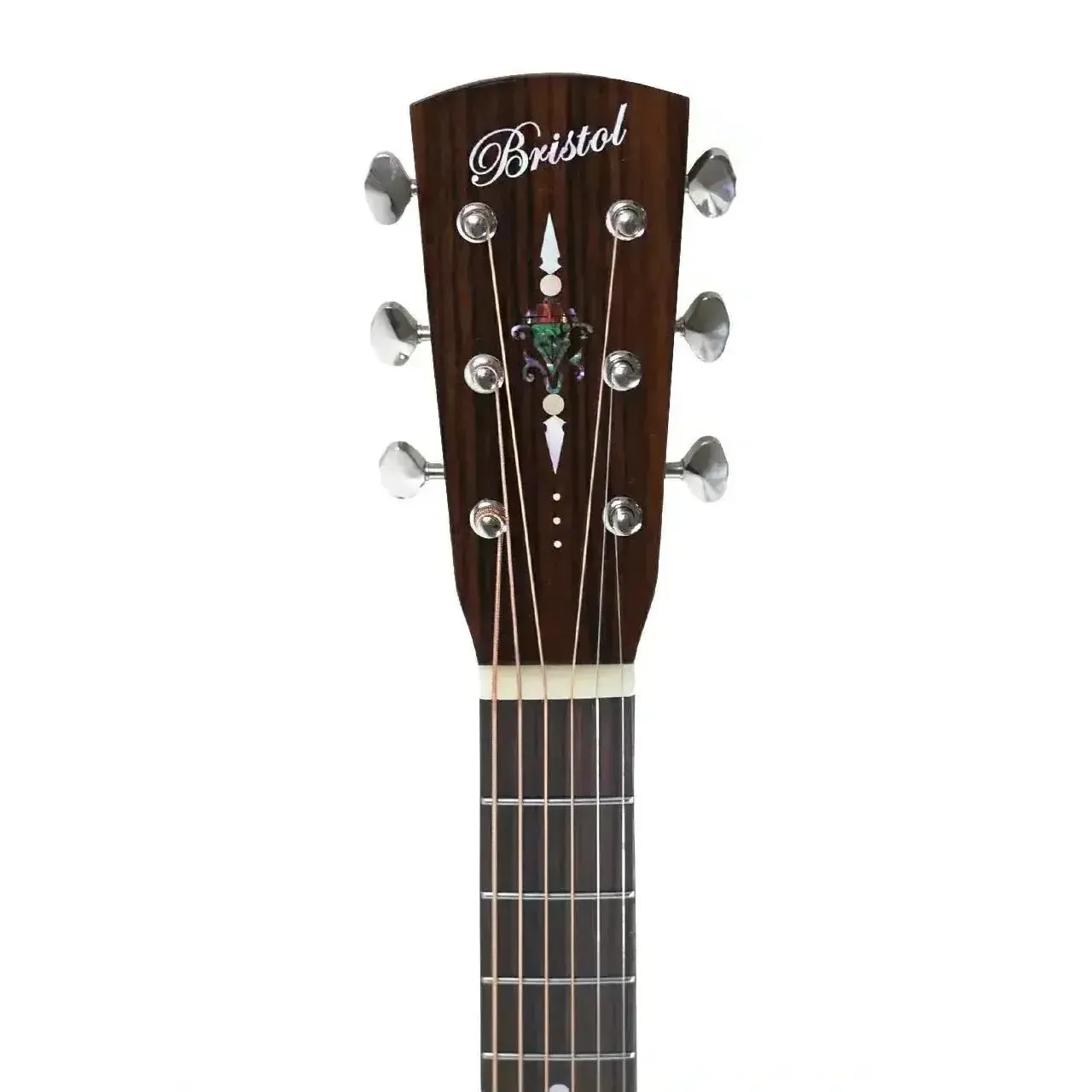 Bristol by Blueridge BL-143E Deluxe Series Acoustic-Electric 000 Guitar with Pickup - Image 6