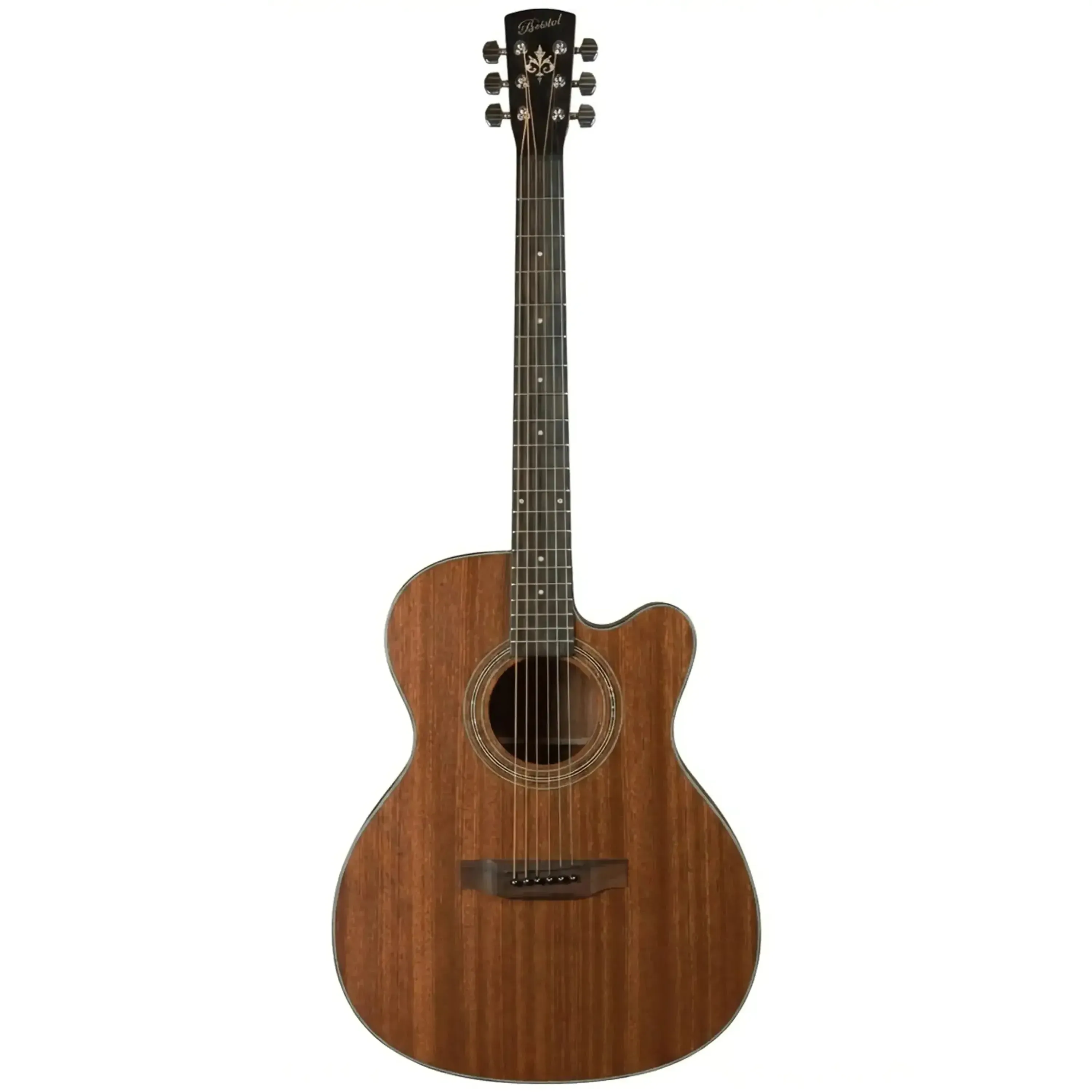 Bristol by Blueridge BM-15CE 000 Acoustic-Electric Guitar with Cutaway - Image 3