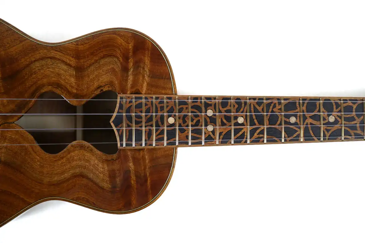 Coast 2024 Custom Hawaiian Koa Tenor Ukulele - Image 8
