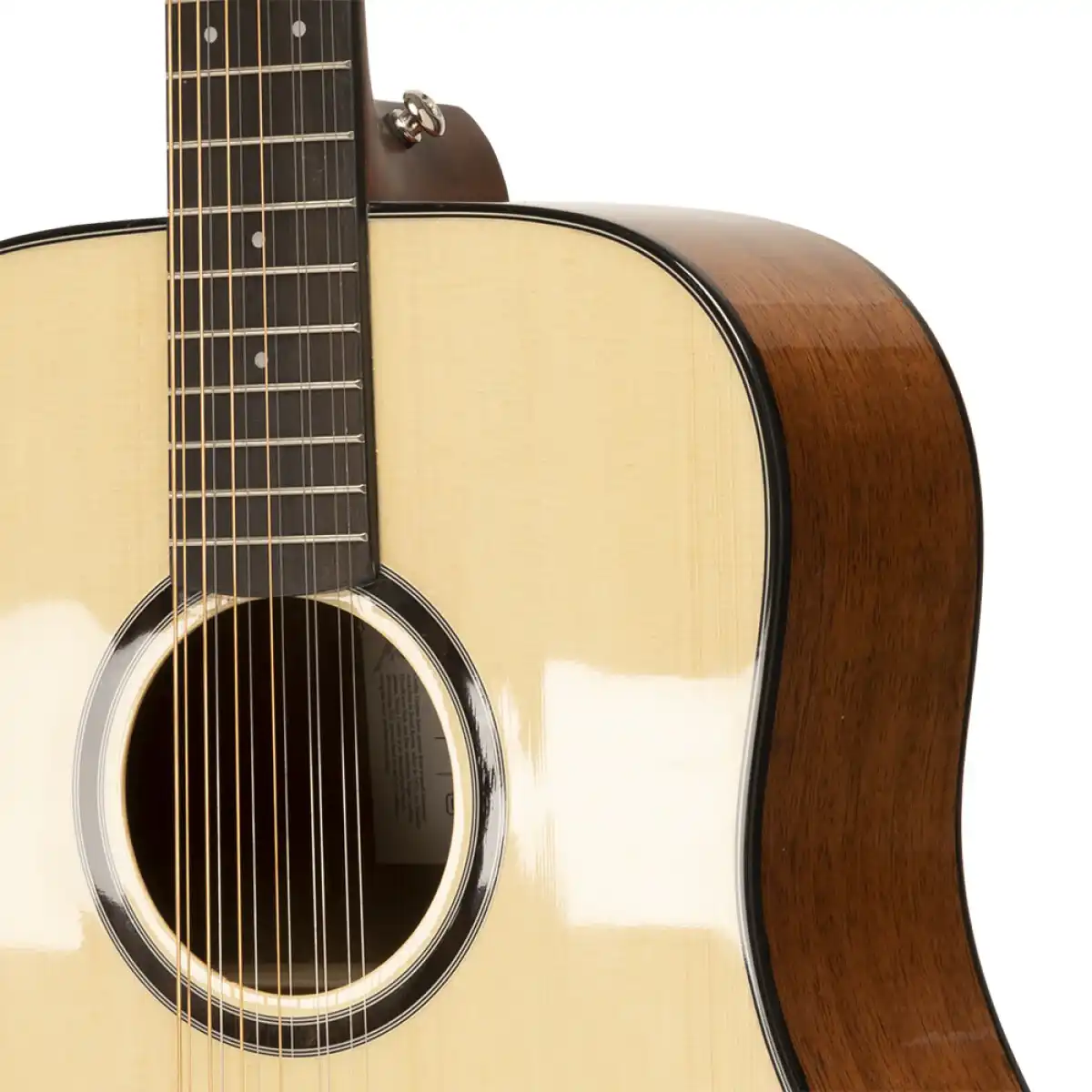 Crafter ABLE D600 N 12 Able Series 600 12-String Dreadnought Acoustic Guitar - Image 5