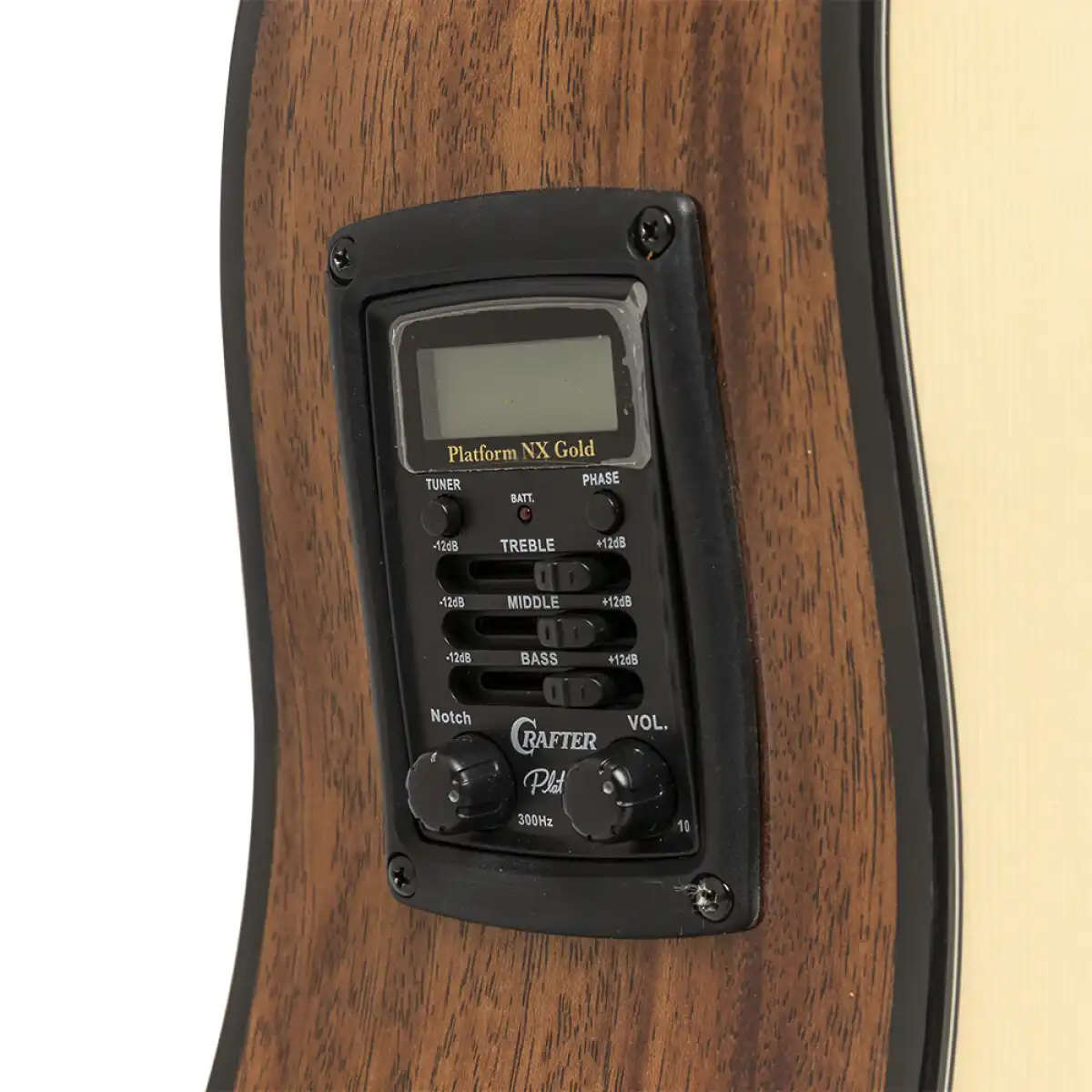 Crafter ABLE D600CE Able Series 600 Cutaway Dreadnought Electric-Acoustic Guitar - Image 7