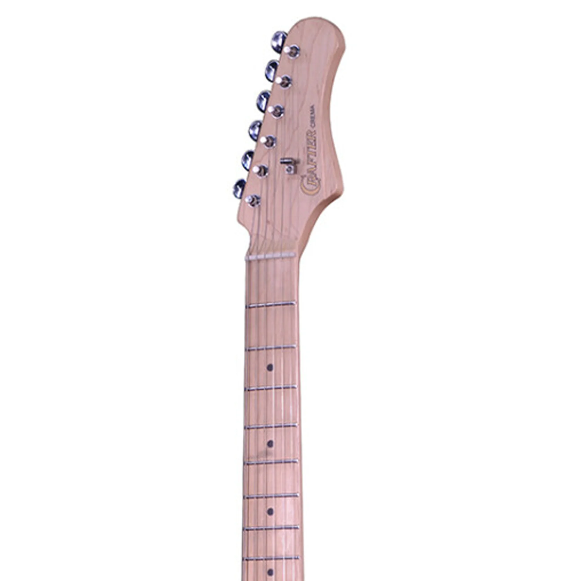 Crafter CREMA T MP CB Crema Series T-Style Electric Guitar - Cosmic Black - Image 3