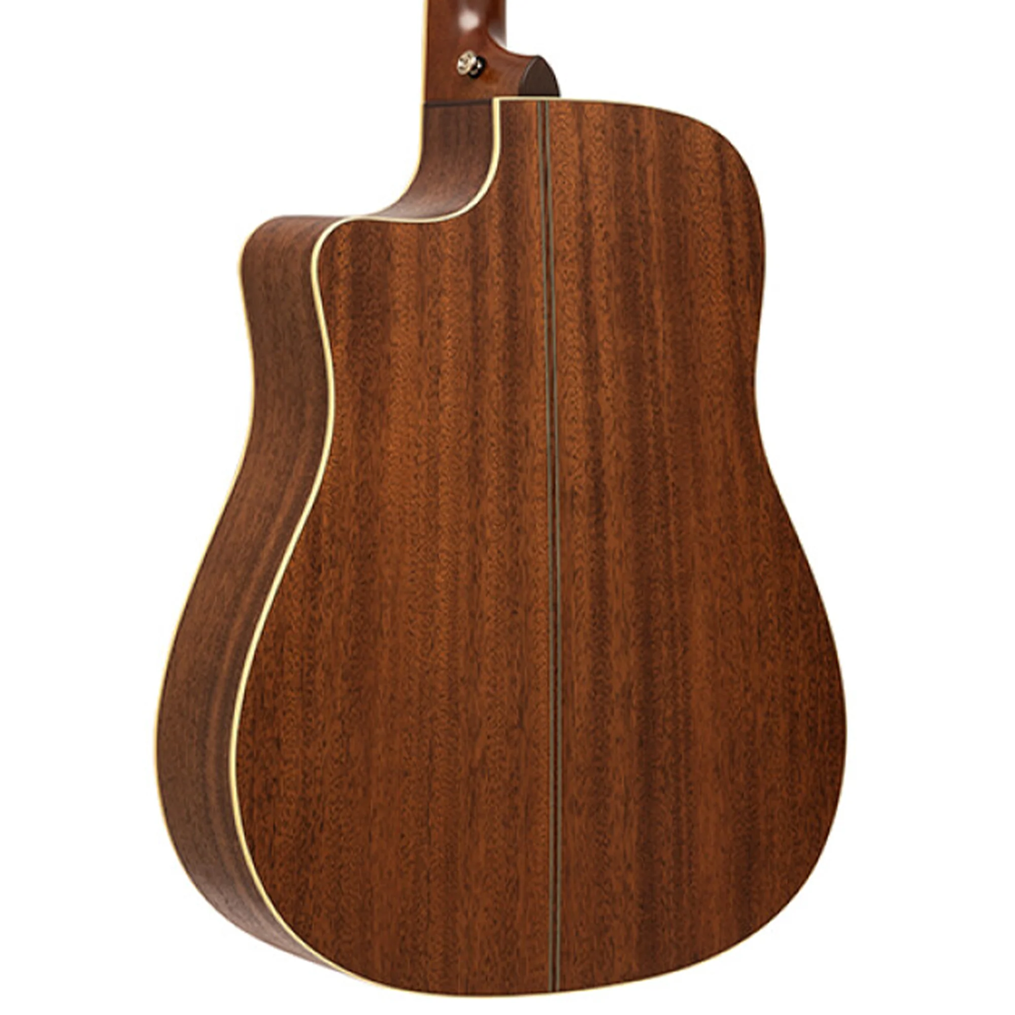 Crafter ES-MAHO DCE NAT ES Series Cutaway Dreadnought Acoustic-Electric Guitar - Natural - Image 2