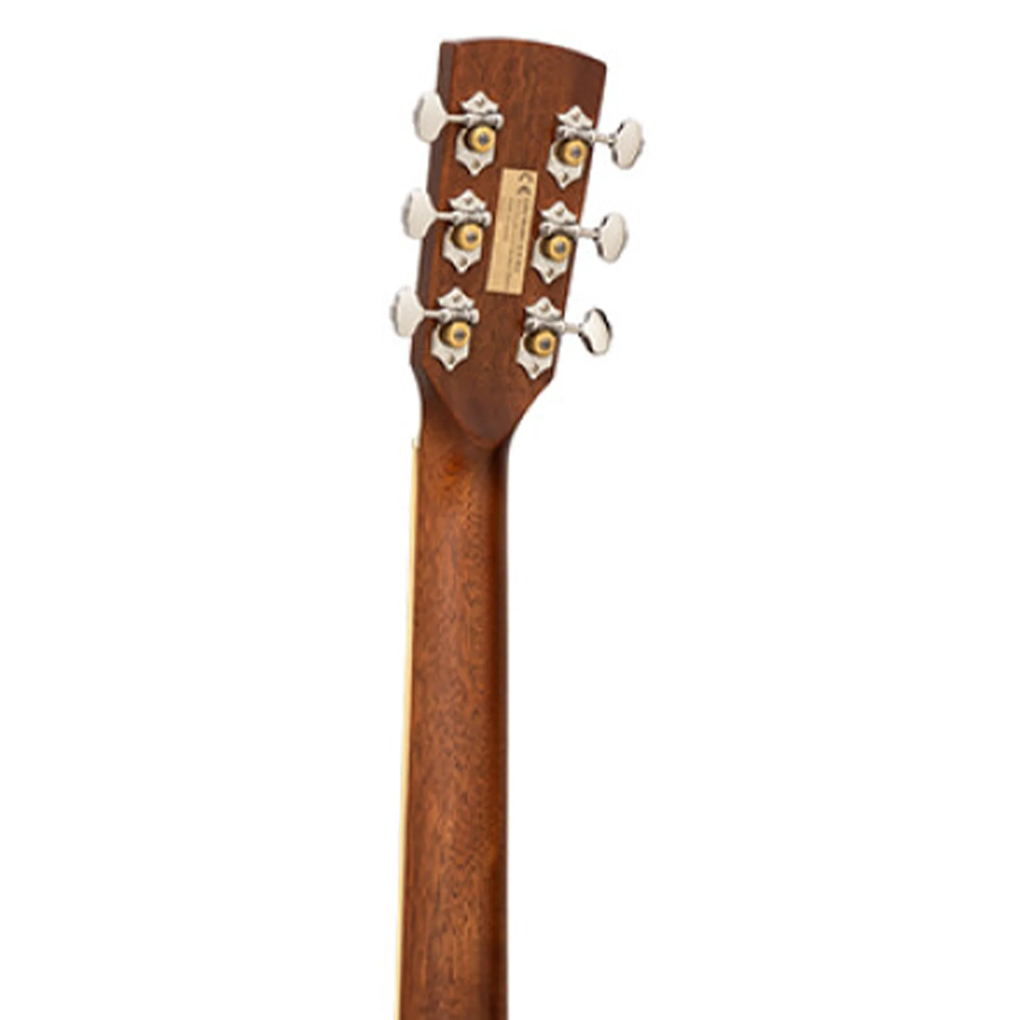 Crafter ES-MAHO DCE NAT ES Series Cutaway Dreadnought Acoustic-Electric Guitar - Natural - Image 7