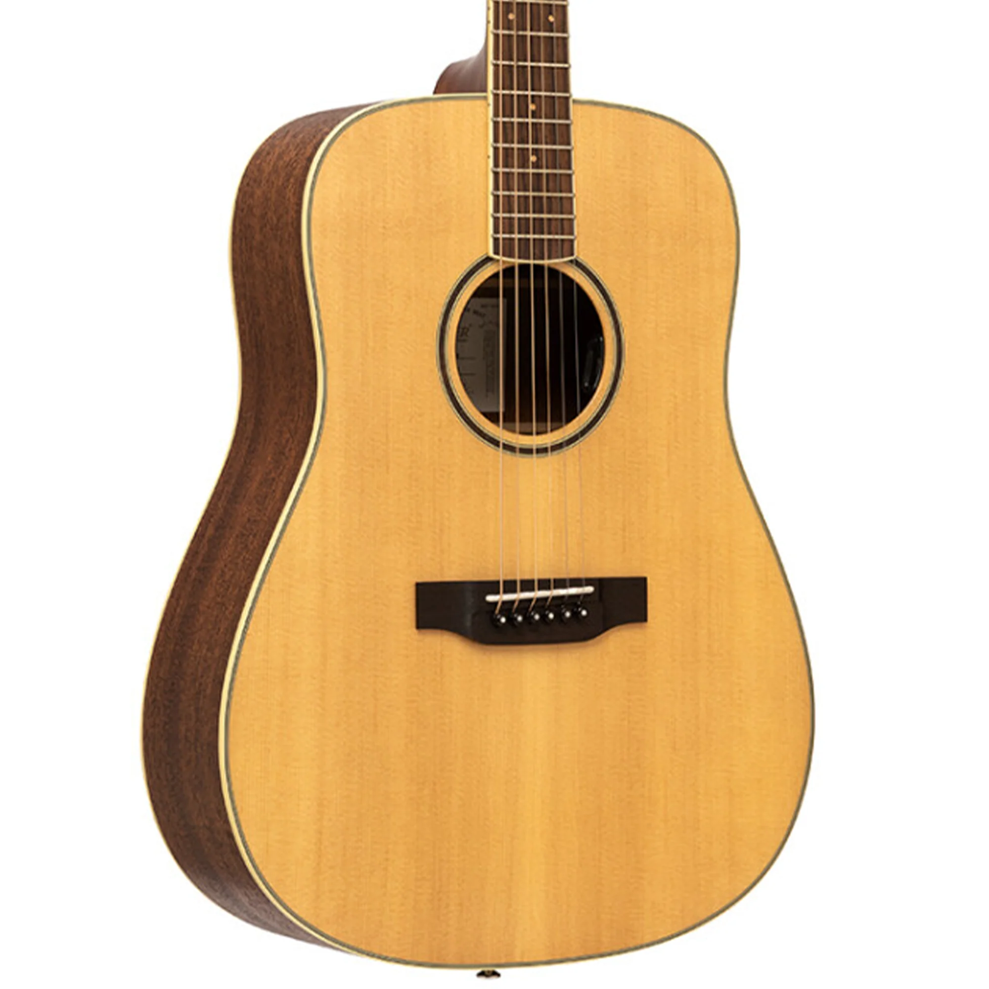 Crafter ES-MAHO DE NAT ES Series Dreadnought Acoustic-Electric Guitar - Natural
