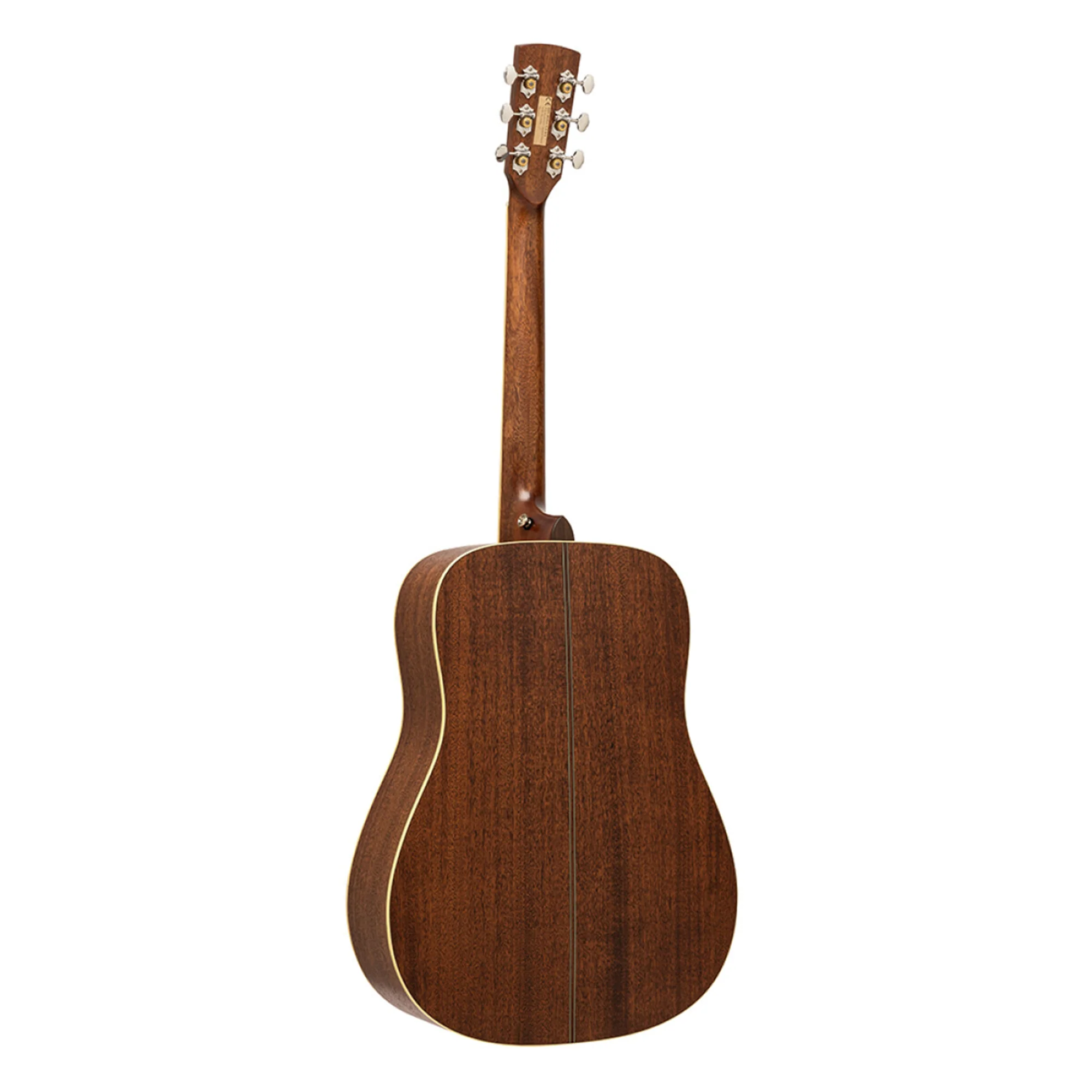 Crafter ES-MAHO DE NAT ES Series Dreadnought Acoustic-Electric Guitar - Natural - Image 4