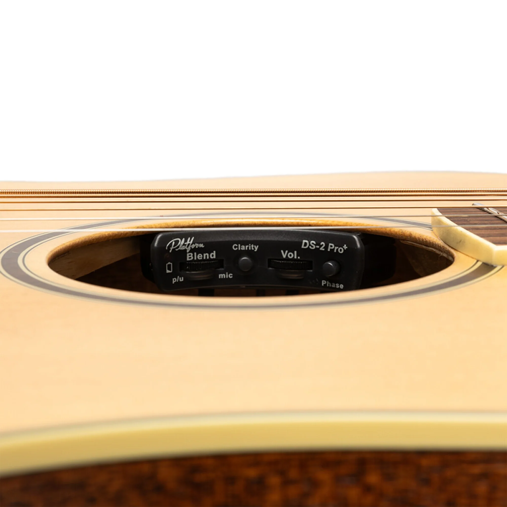 Crafter ES-MAHO DE NAT ES Series Dreadnought Acoustic-Electric Guitar - Natural - Image 5