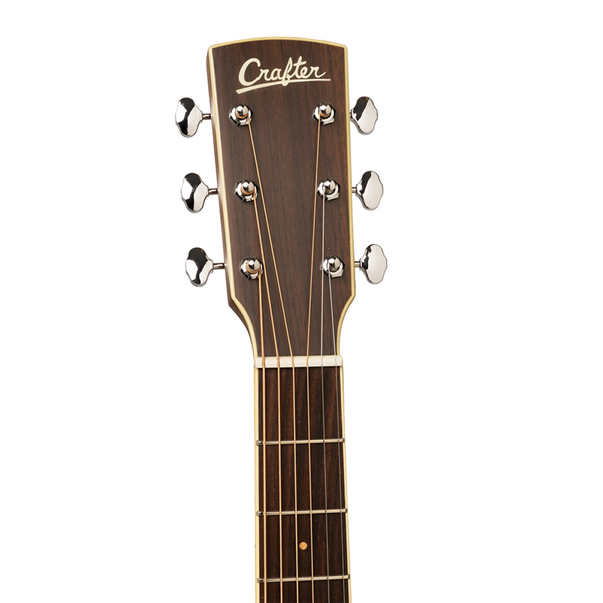Crafter ES-MAHO GCE NAT ES Series Cutaway Auditorium Acoustic-Electric Guitar - Natural - Image 6