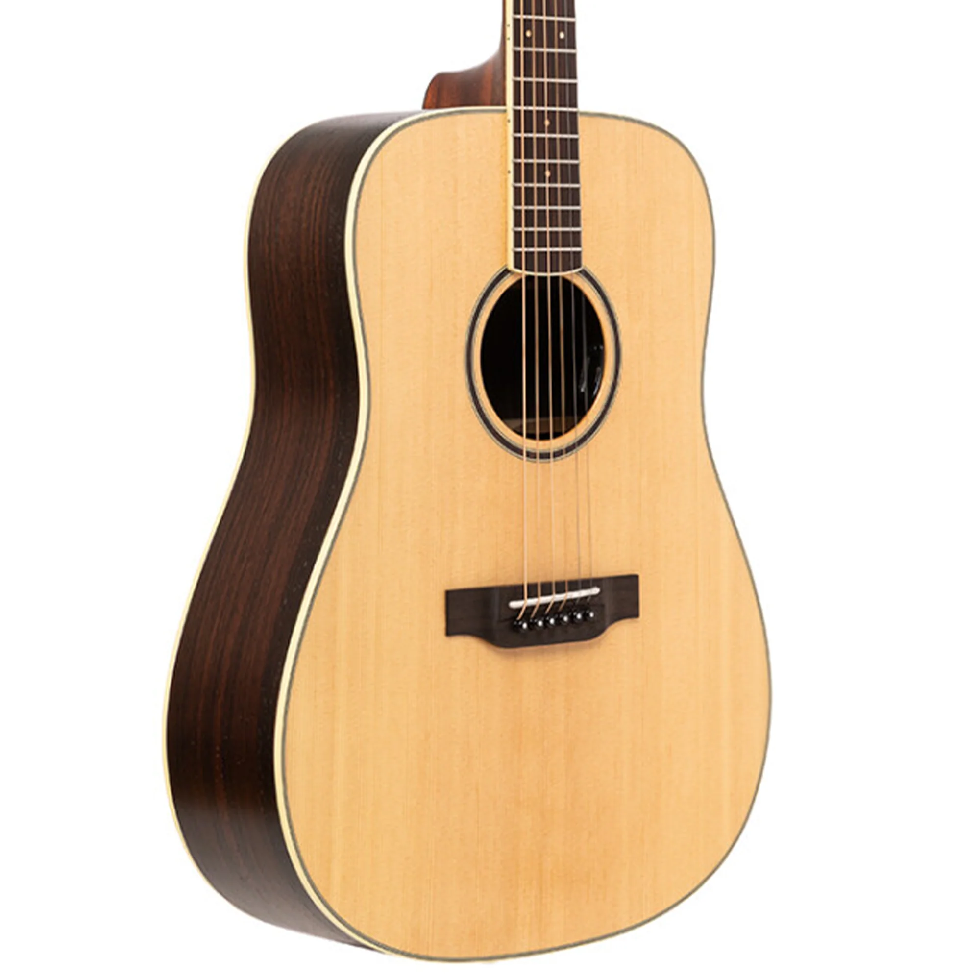 Crafter ES-ROSE DE NAT ES Series Dreadnought Acoustic-Electric Guitar - Natural