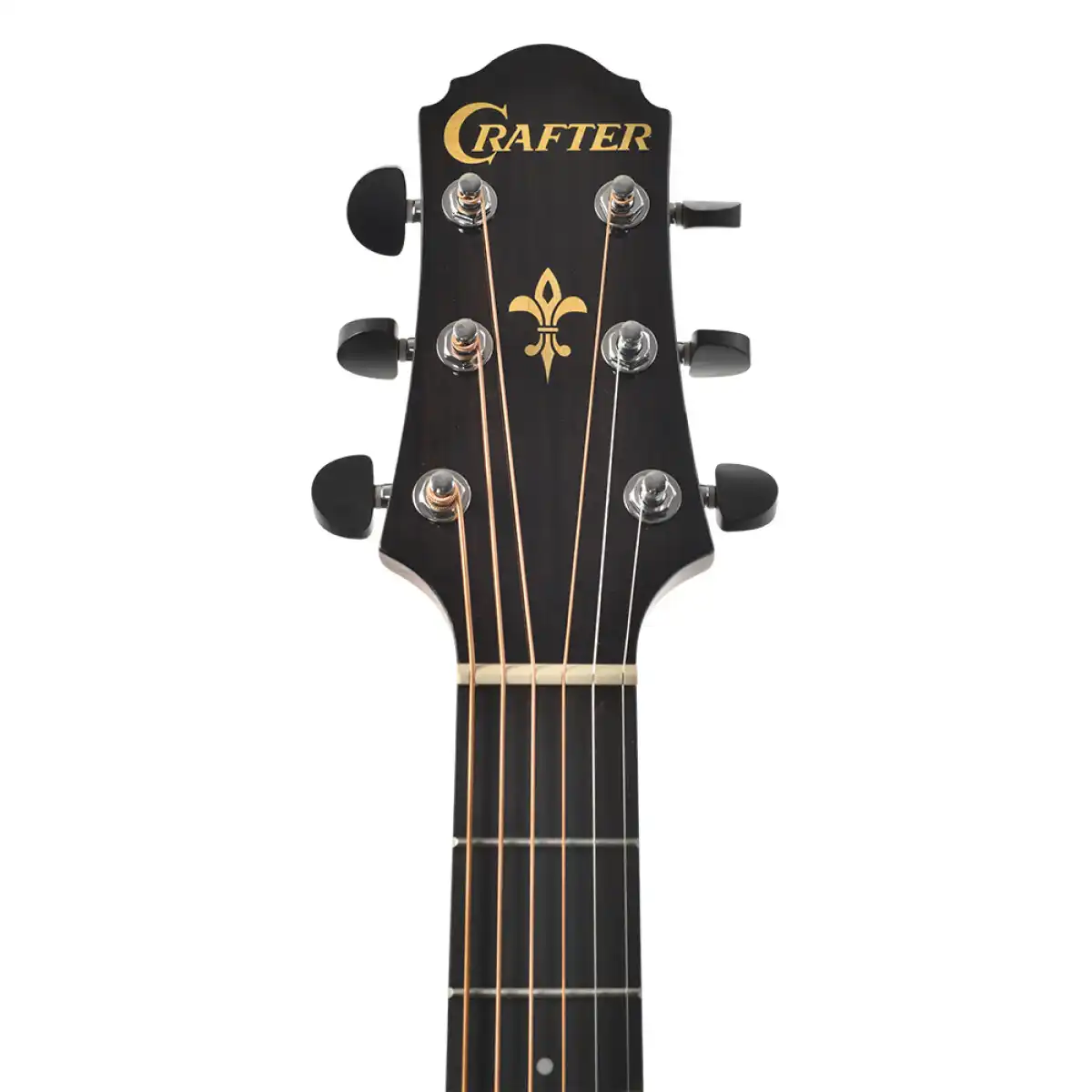 Crafter HG250-CE-N Silver Series 250 Cutaway Grand Auditorium Acoustic-Electric Guitar - Image 6