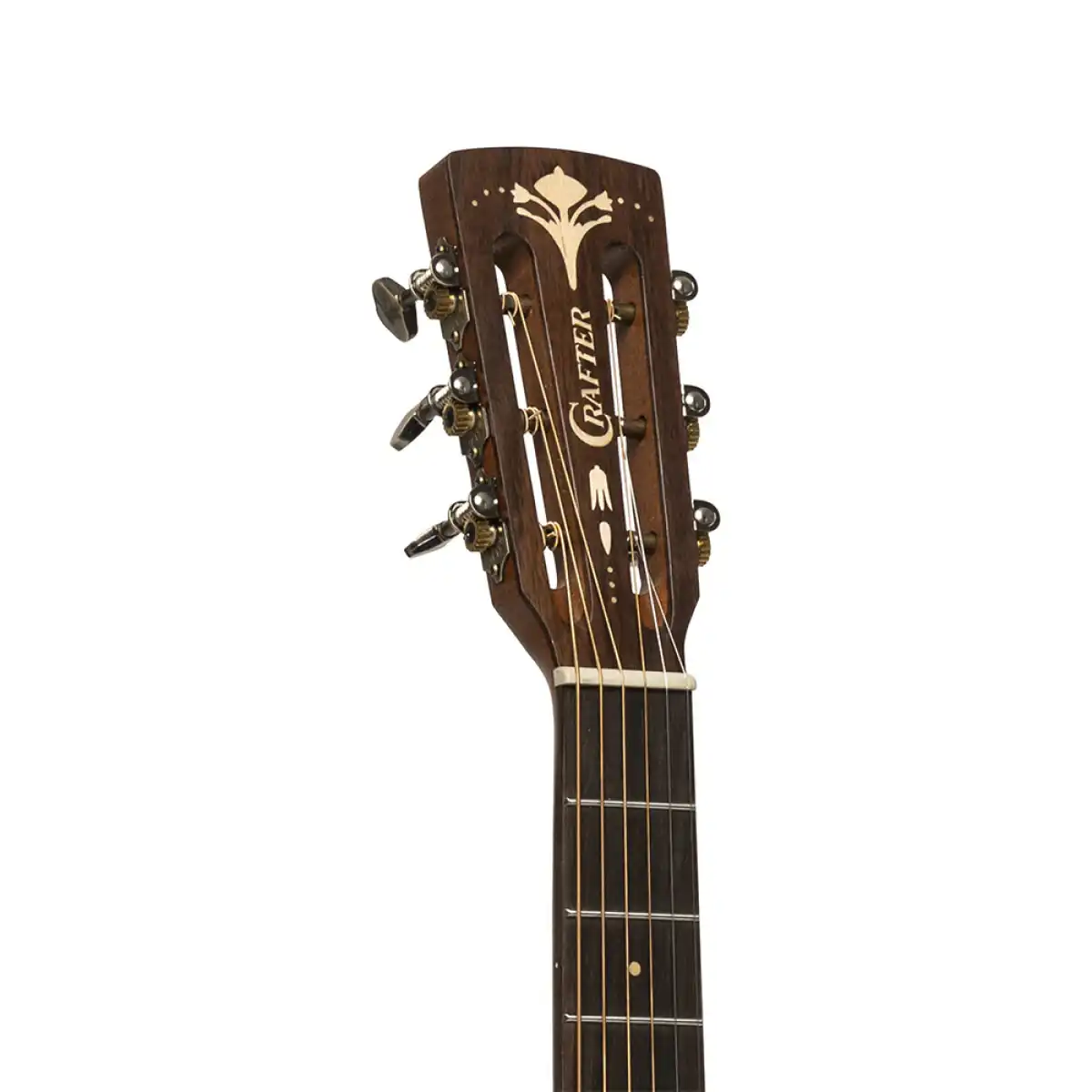 Crafter MINO BK WLN Mino Shape Acoustic-Electric Guitar - Image 7