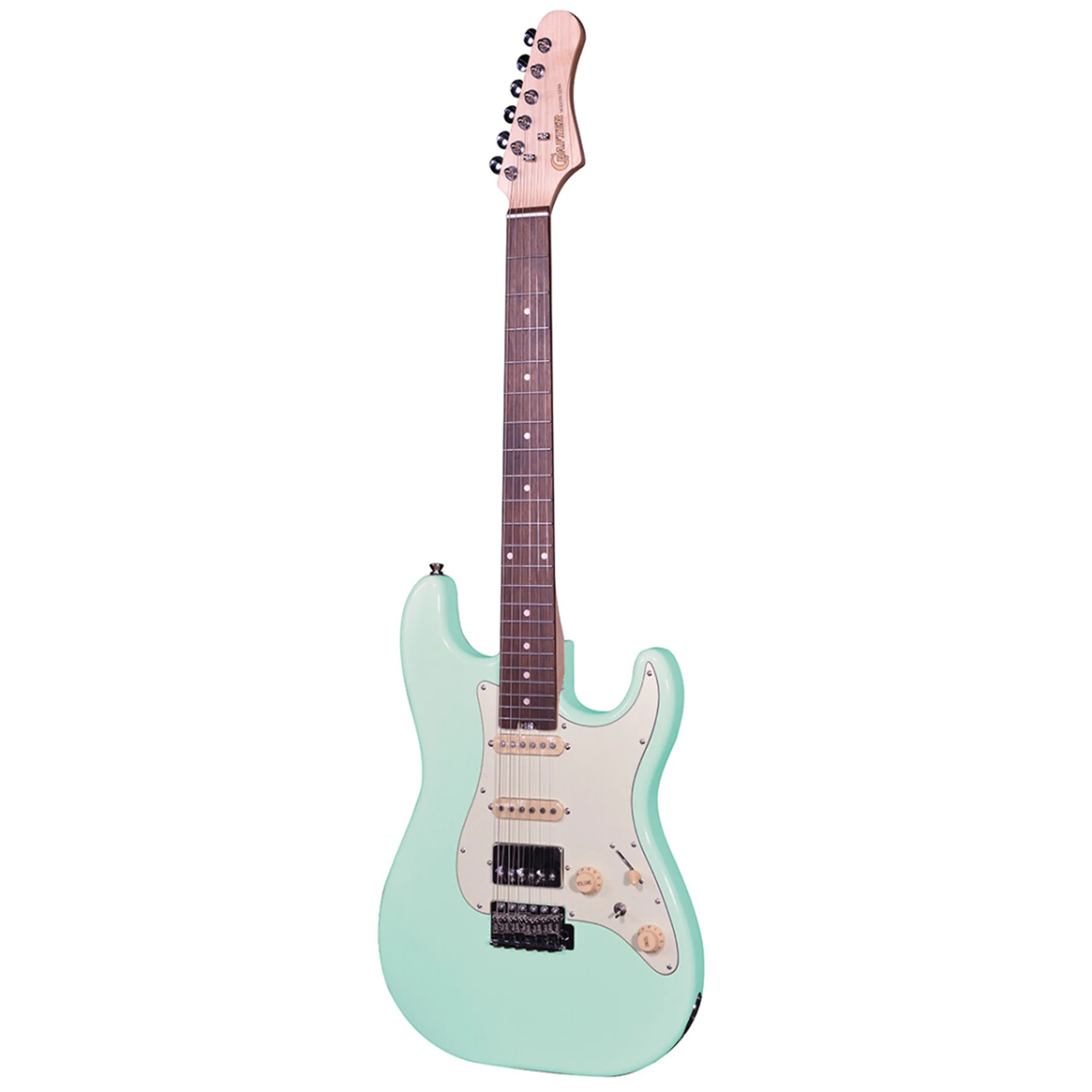 Crafter SERA S RW AG S-Style Modern Sera Series Electric Guitar - Ara Green - Image 2
