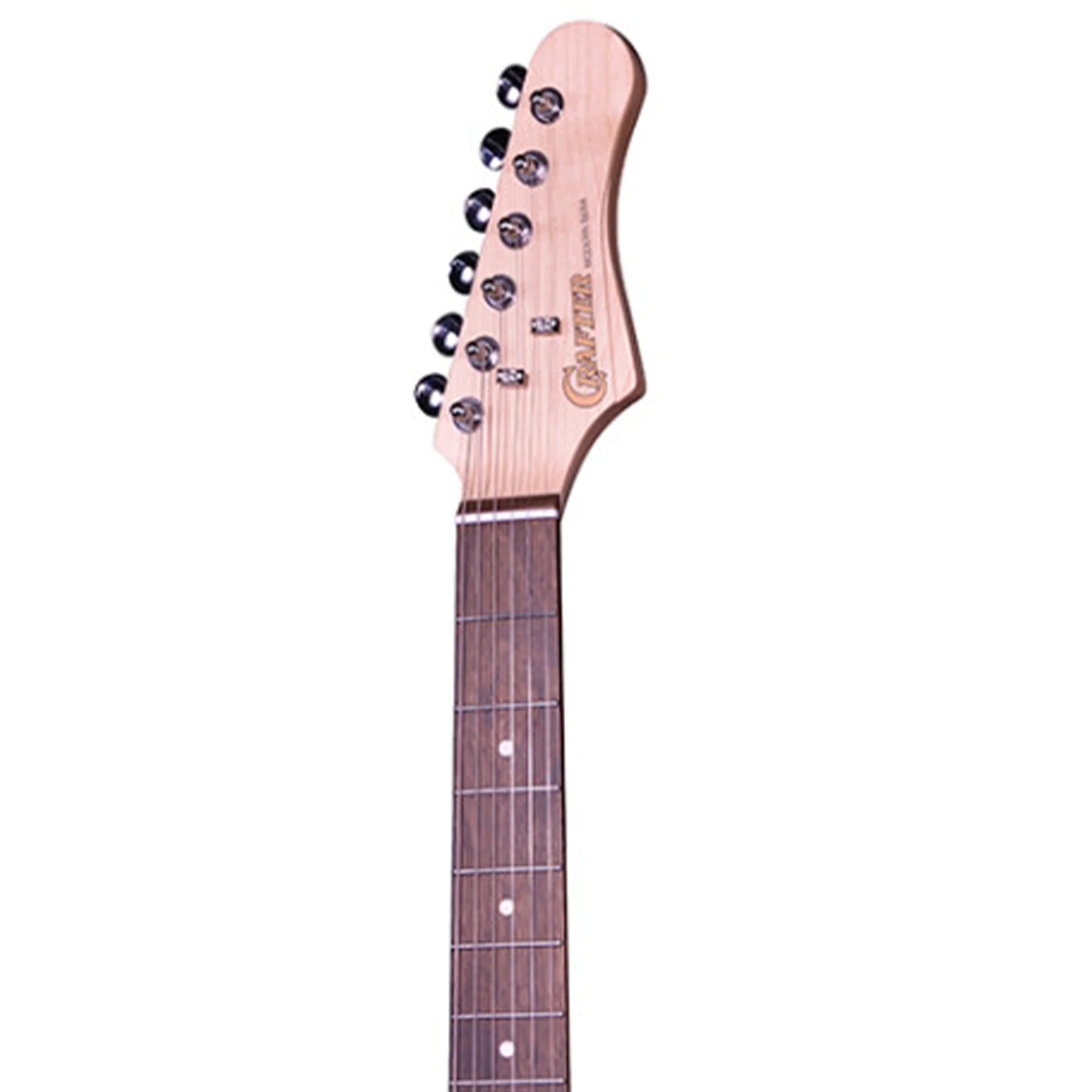 Crafter SERA S RW CB S-Style Modern Sera Series Electric Guitar - Cosmic Black - Image 3