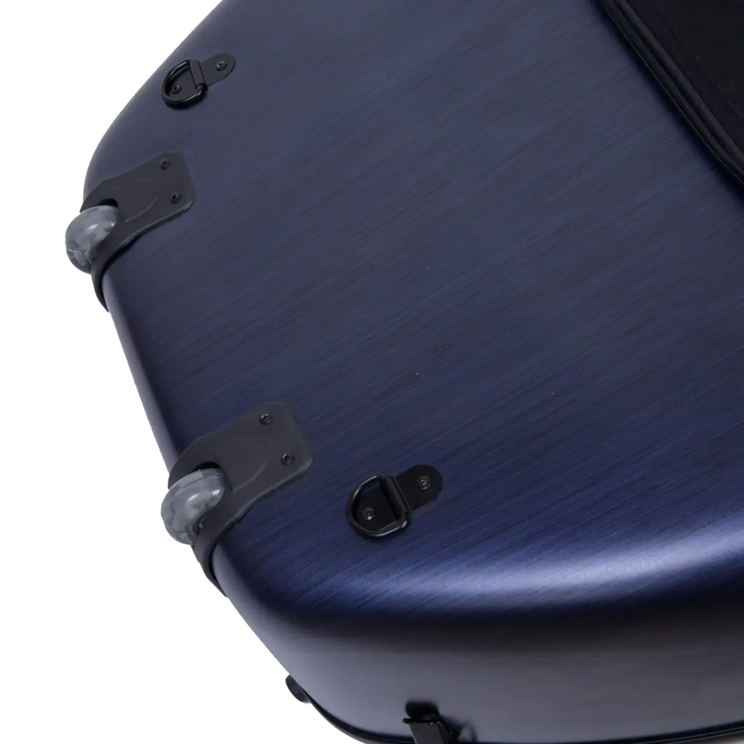 Crossrock CRF1020CEFHT Polycarbonate 4/4 Cello Case - Blue - Image 6