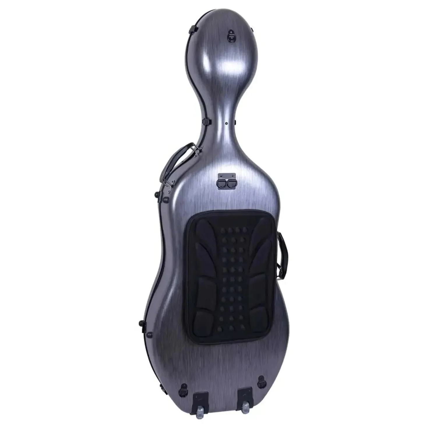 Crossrock CRF1020CET-HT Polycarbonate 3/4 Cello Case - Black - Image 2