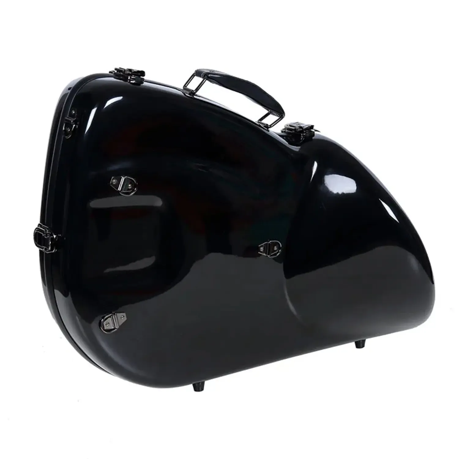 Crossrock CRF1020FHU Fiberglass French Horn Case - Black - Image 2