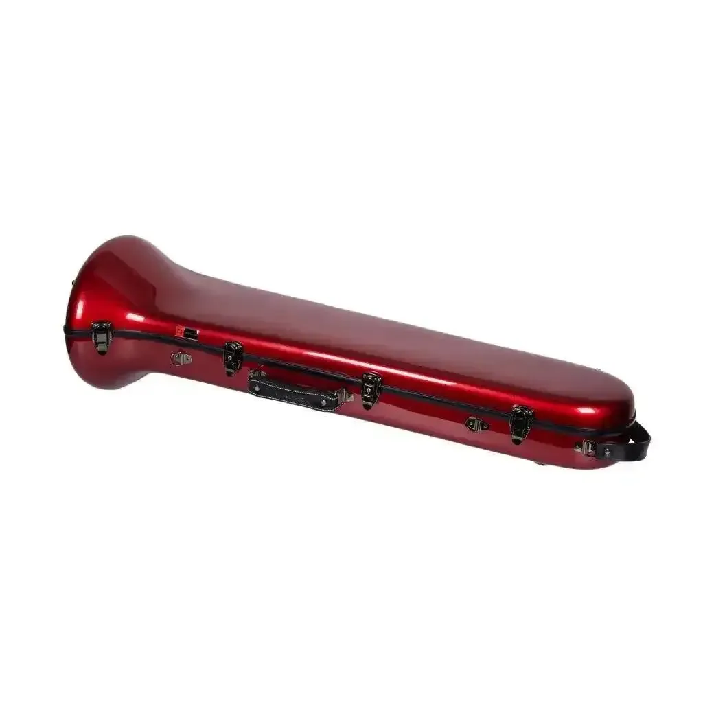Crossrock CRF1020TB-RD Fiberglass Tenor Trombone Case - Red - Image 5