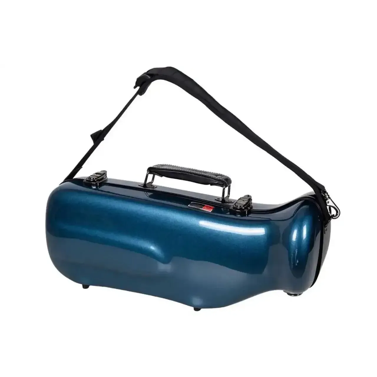 Crossrock CRF1020TR-BL Fiberglass Trumpet Case w/ TSA Lock - Blue