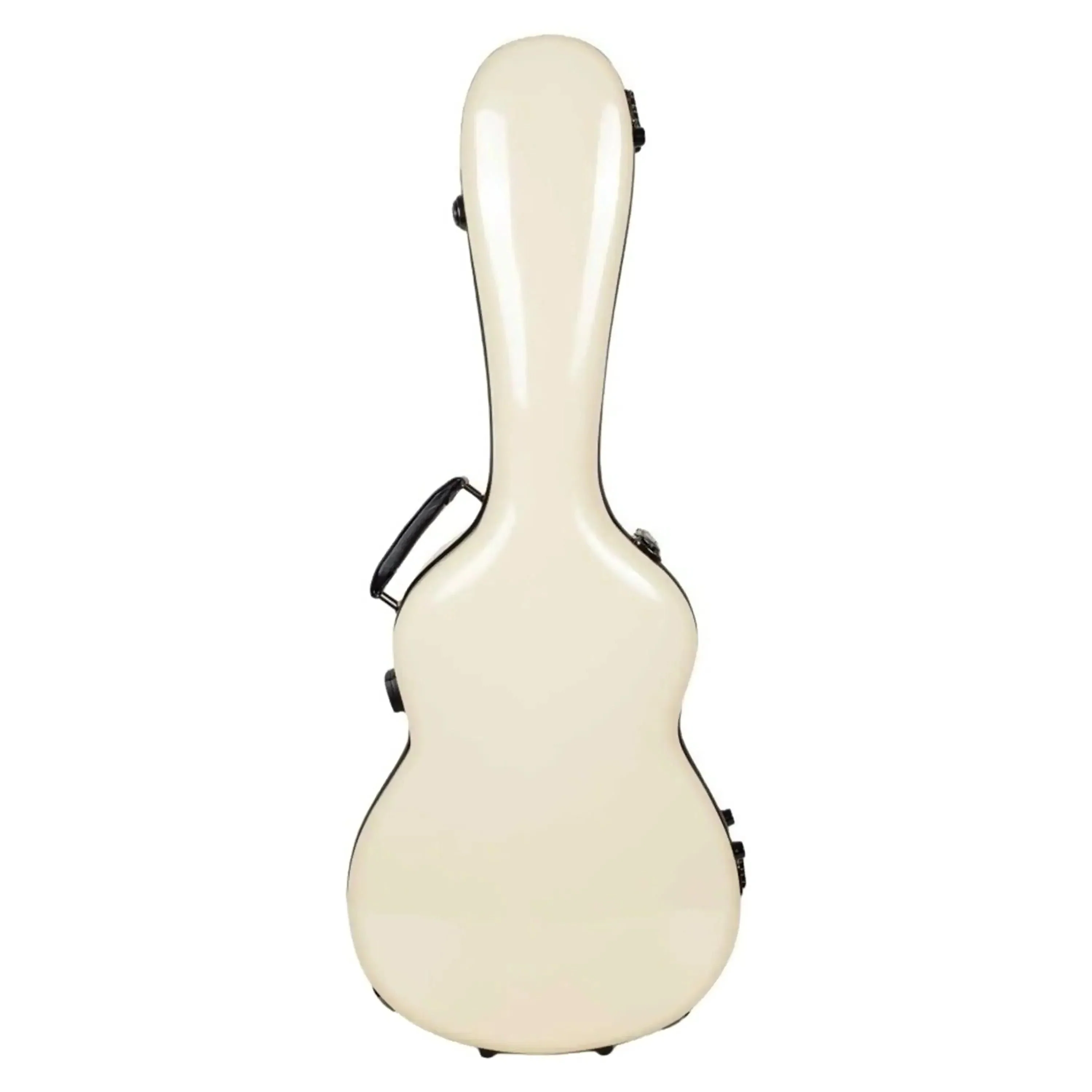 Crossrock CRF2020-00012IV Acoustic Guitar Fiberglass Case for 000 Style - Ivory