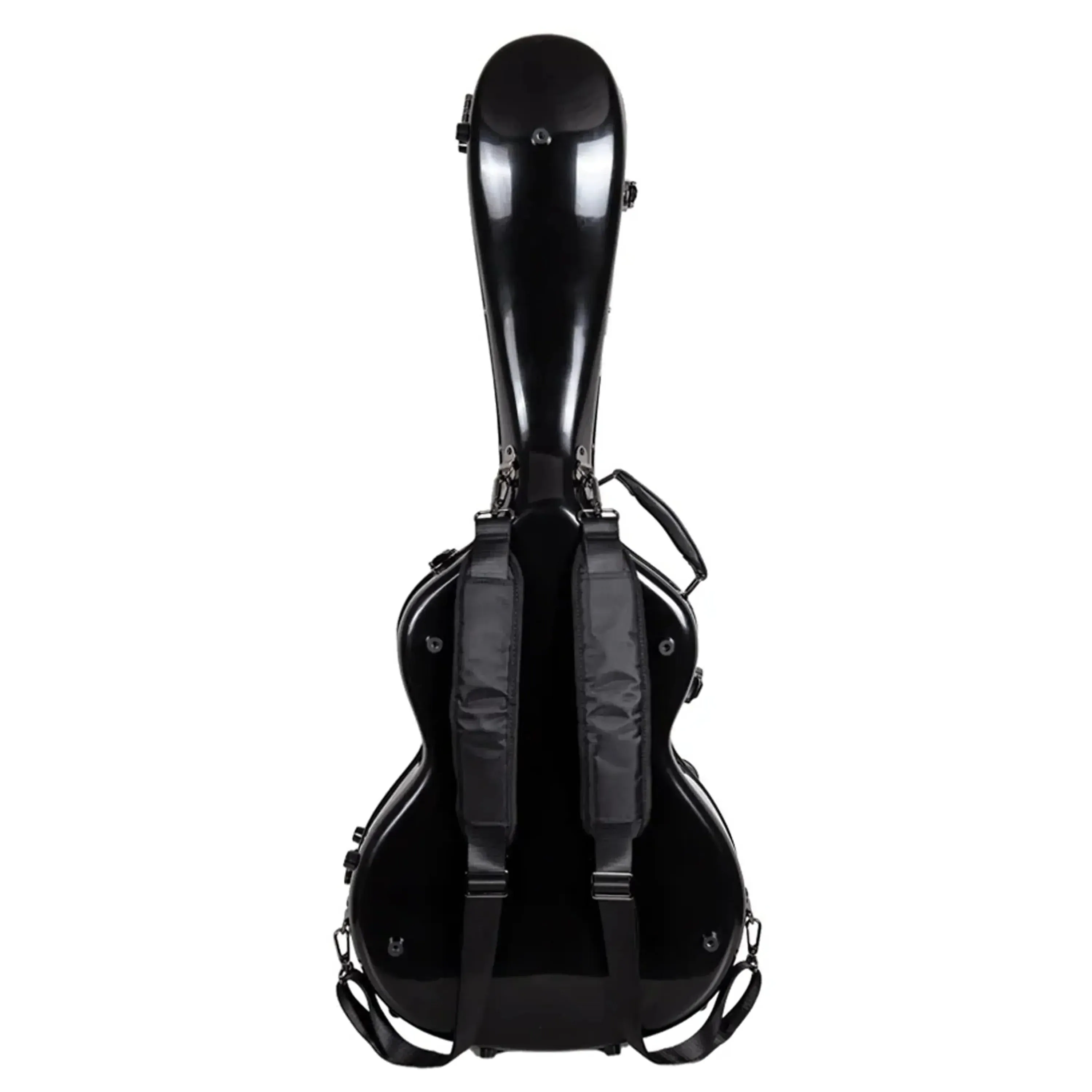 Crossrock CRF2020DB Fiberglass Dobro Guitar Case - Black - Image 2