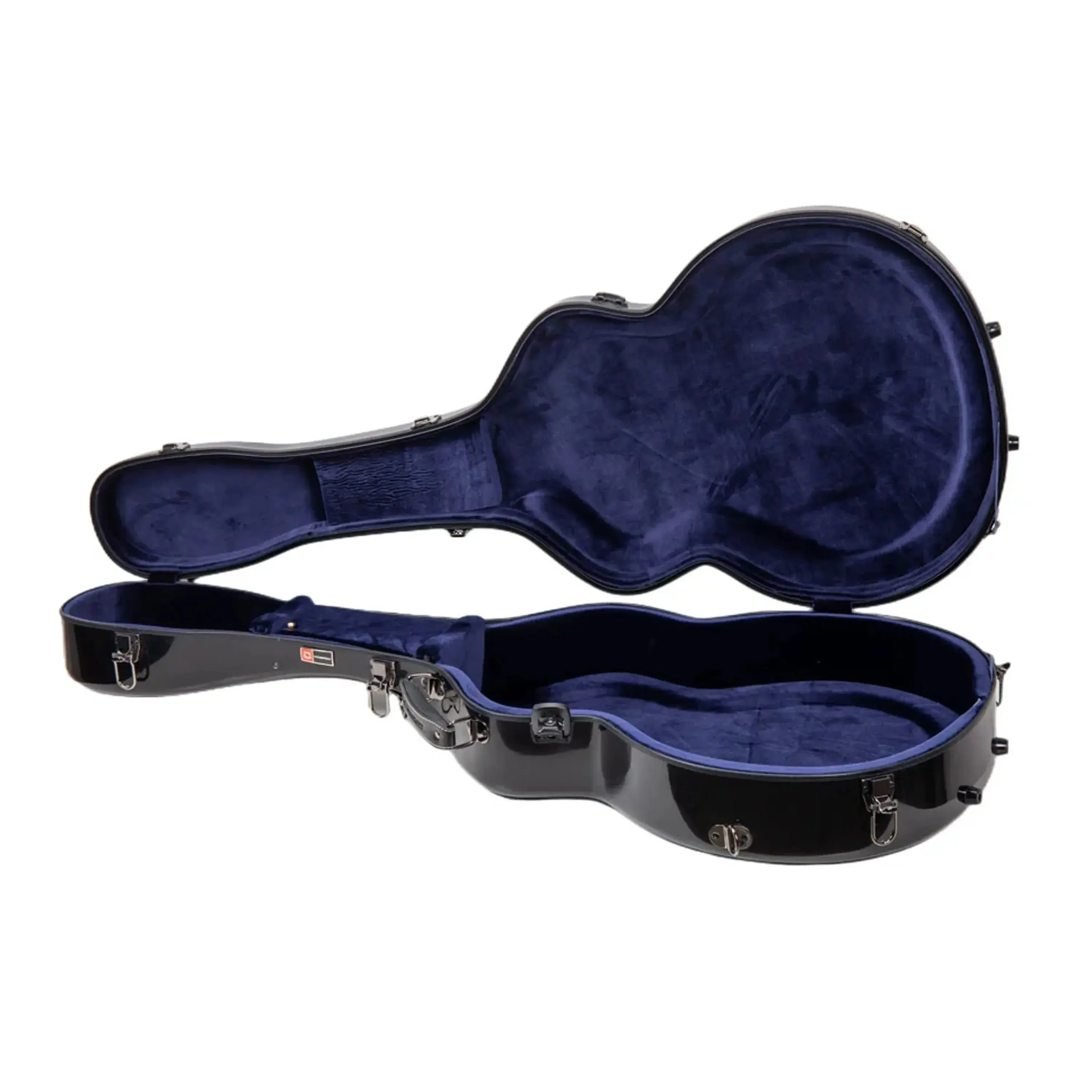 Crossrock CRF2020JA17 Fiberglass L-5 Archtop Guitar Case - Black - Image 3
