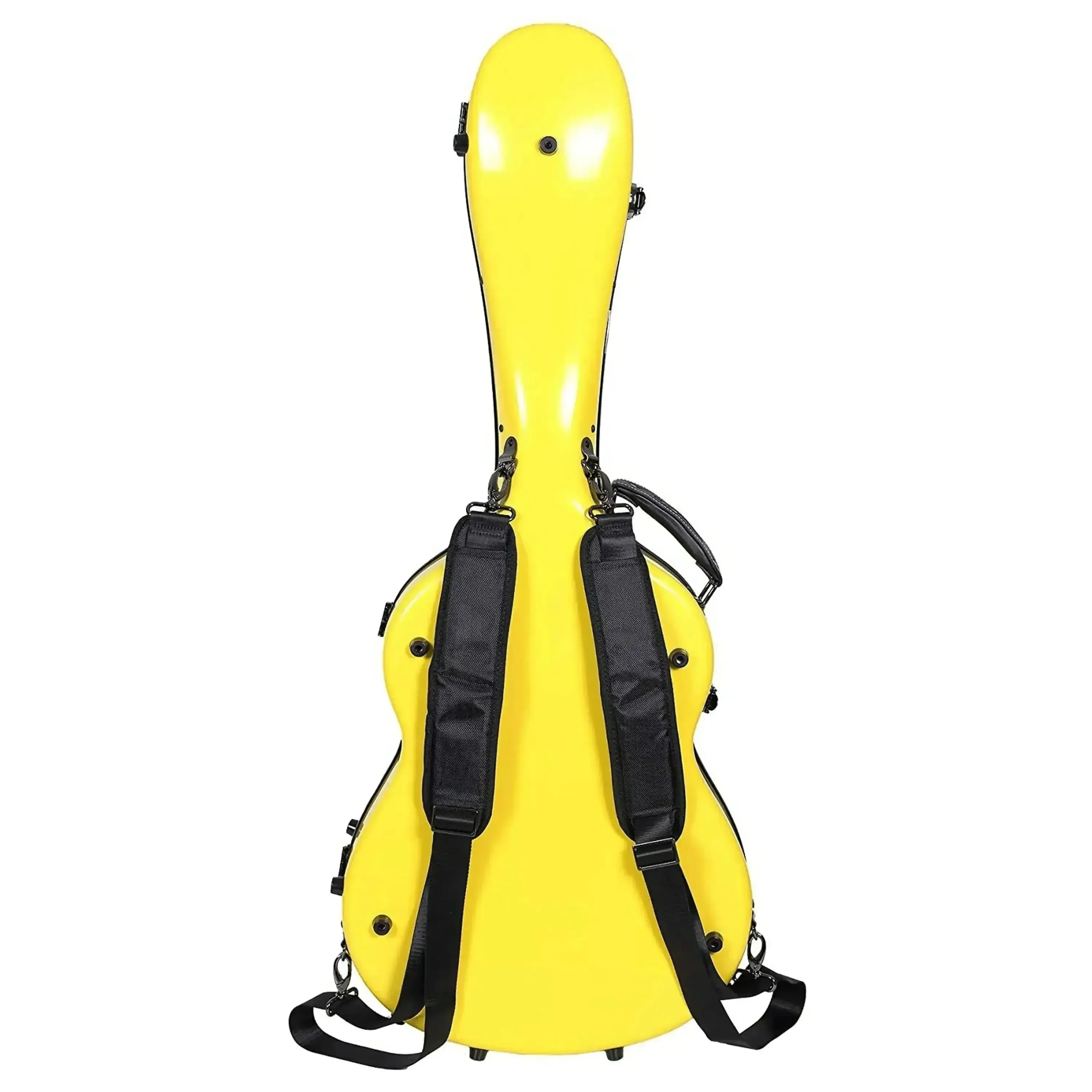 Crossrock CRF2021C Classical Full Size Fiberglass Guitar Case - Yellow - Image 2