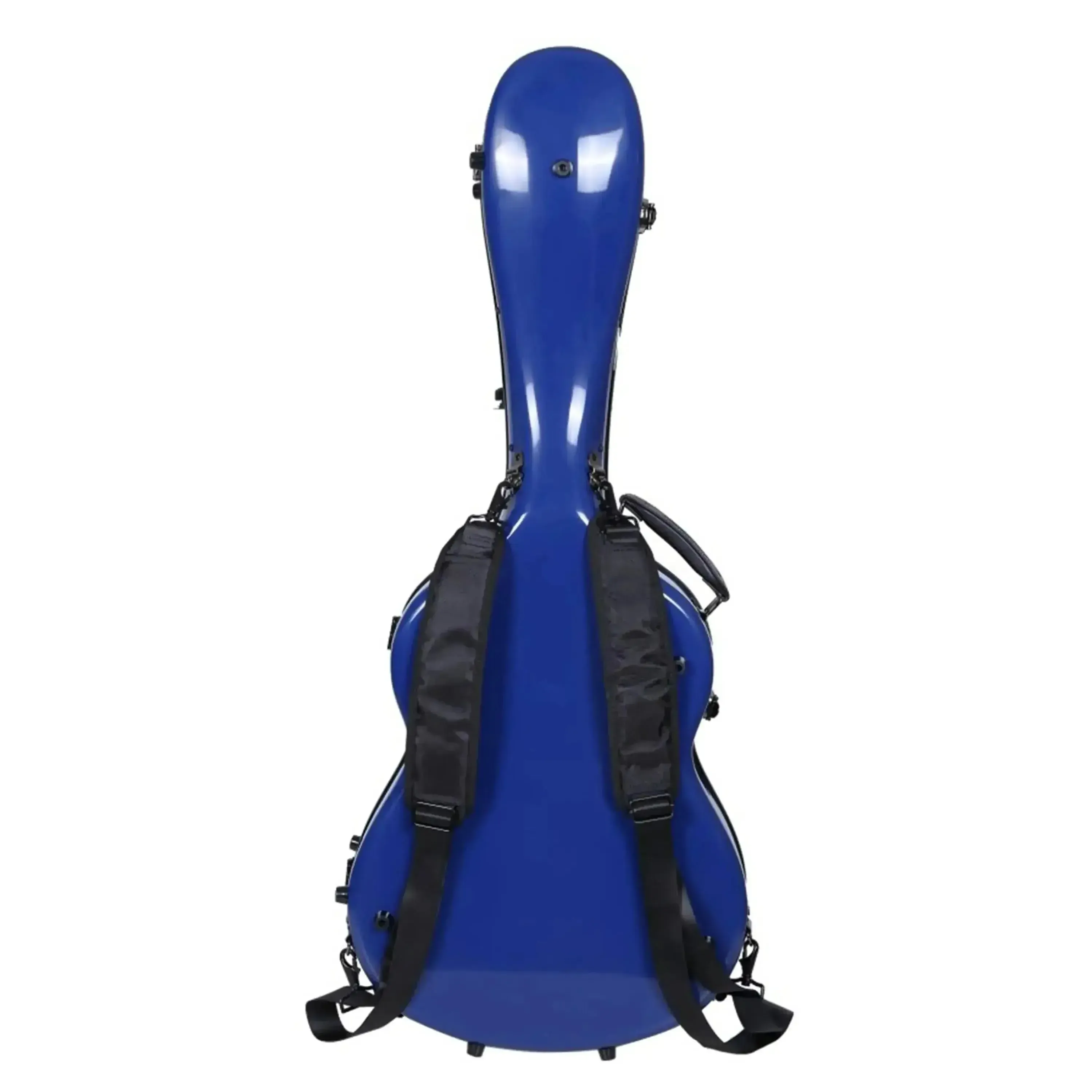 Crossrock CRF2021C Classical Full Size Fiberglass Guitar Case - Blue - Image 2