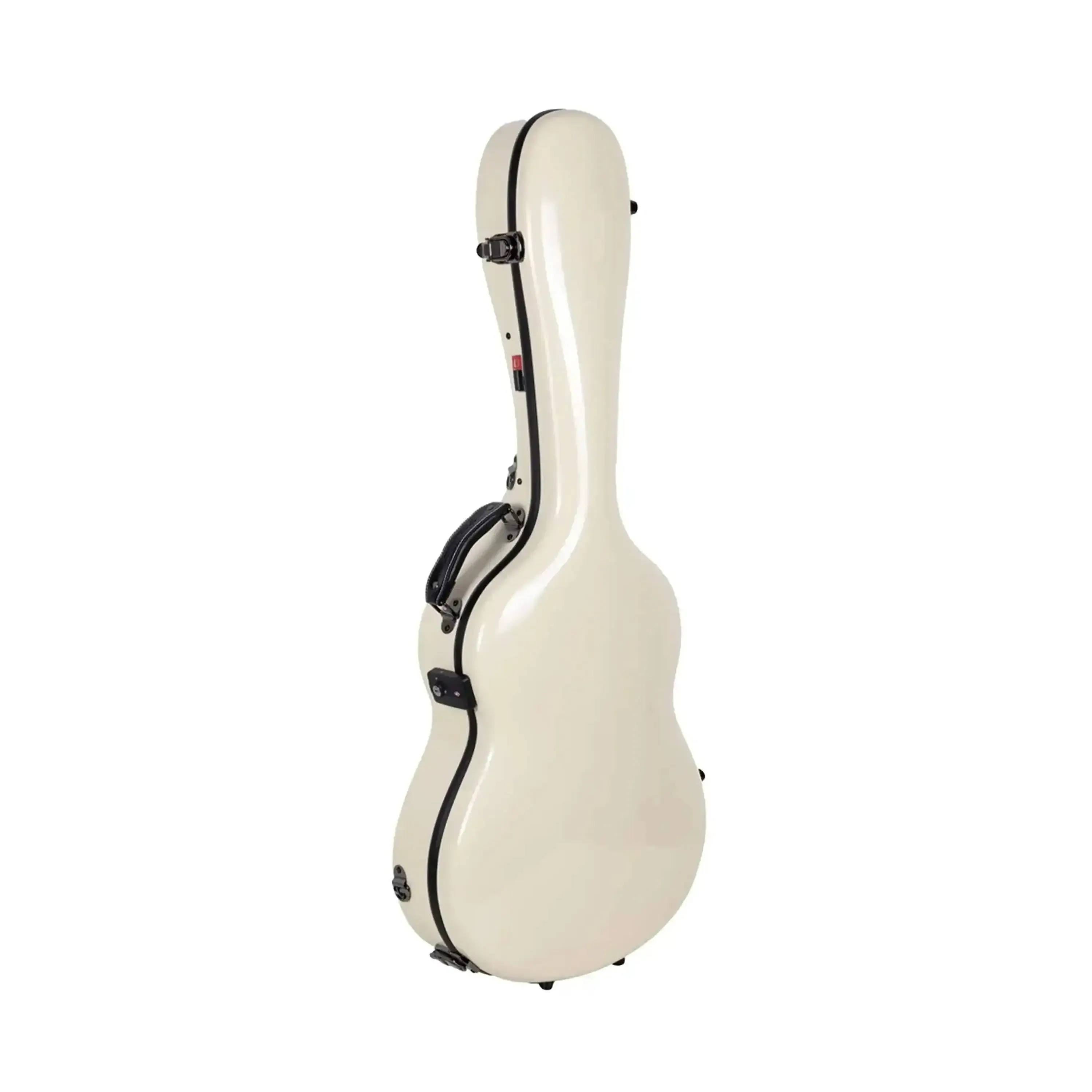 Crossrock CRF2021C Classical Full Size Fiberglass Guitar Case - Ivory