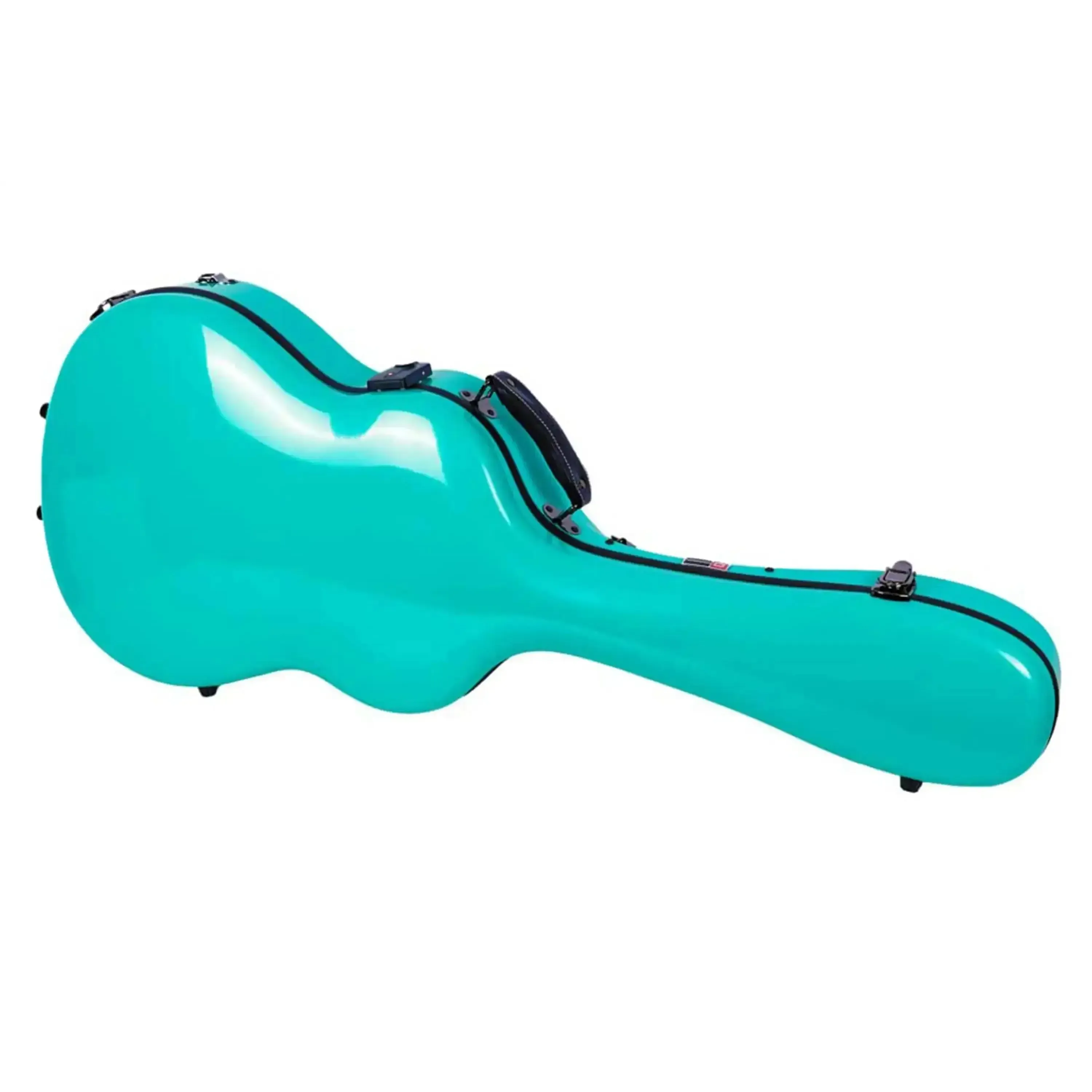Crossrock CRF2021C Classical Full Size Fiberglass Guitar Case - Mint Blue