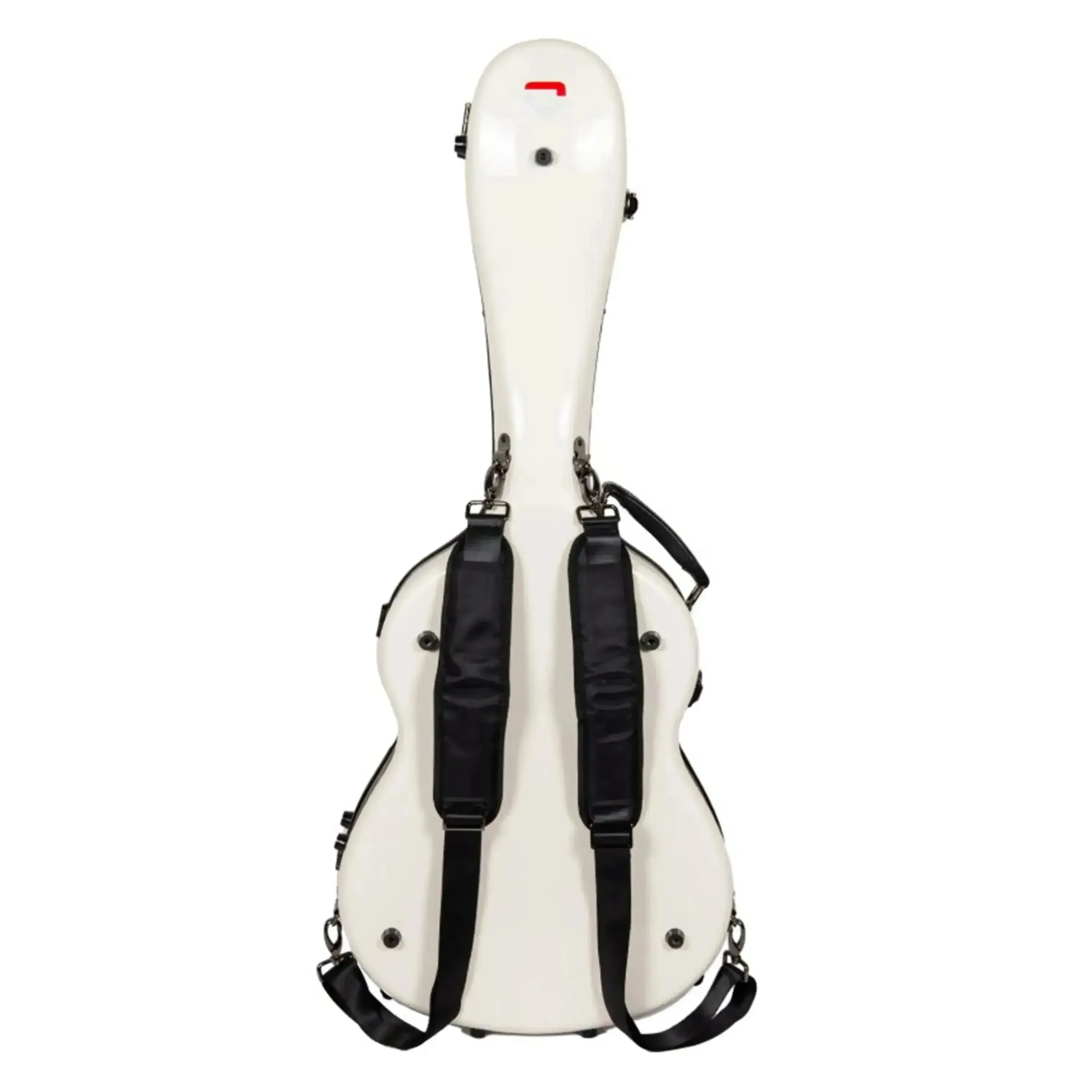 Crossrock CRF2021C Classical Full Size Fiberglass Guitar Case - Milk White - Image 2