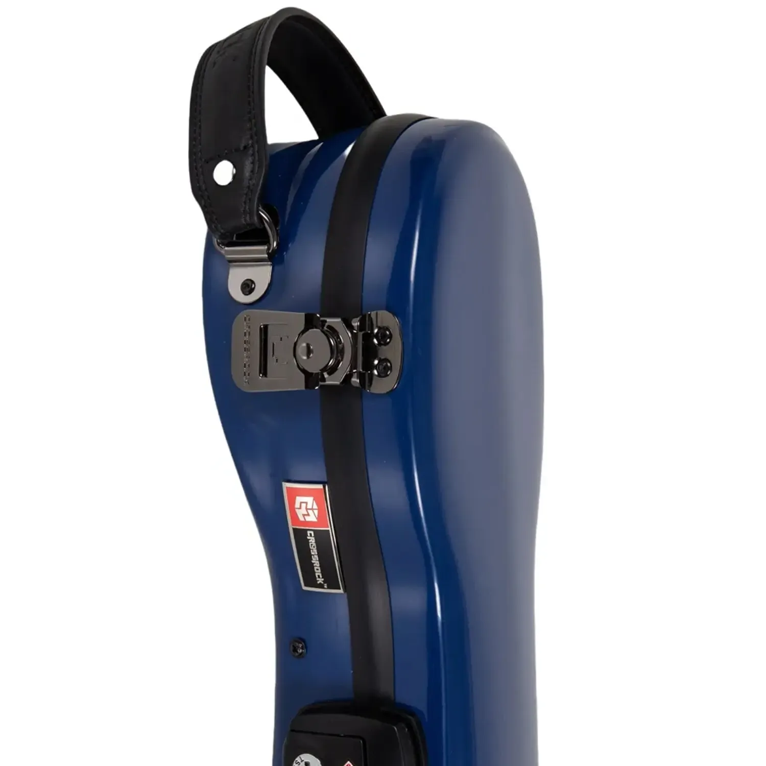 Crossrock CRF2030CU Fiberglass Concert Ukulele Case - Blue - Image 4