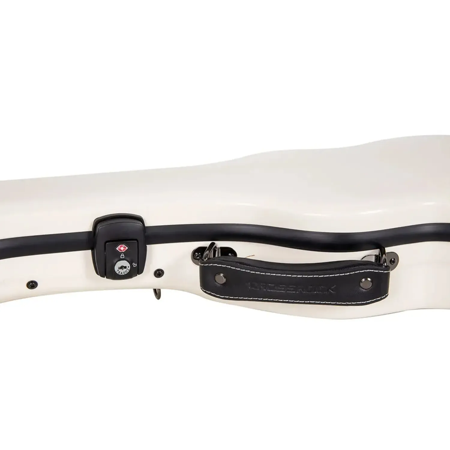 Crossrock CRF2030TU Fiberglass Tenor Ukulele Case - Milk-White - Image 5