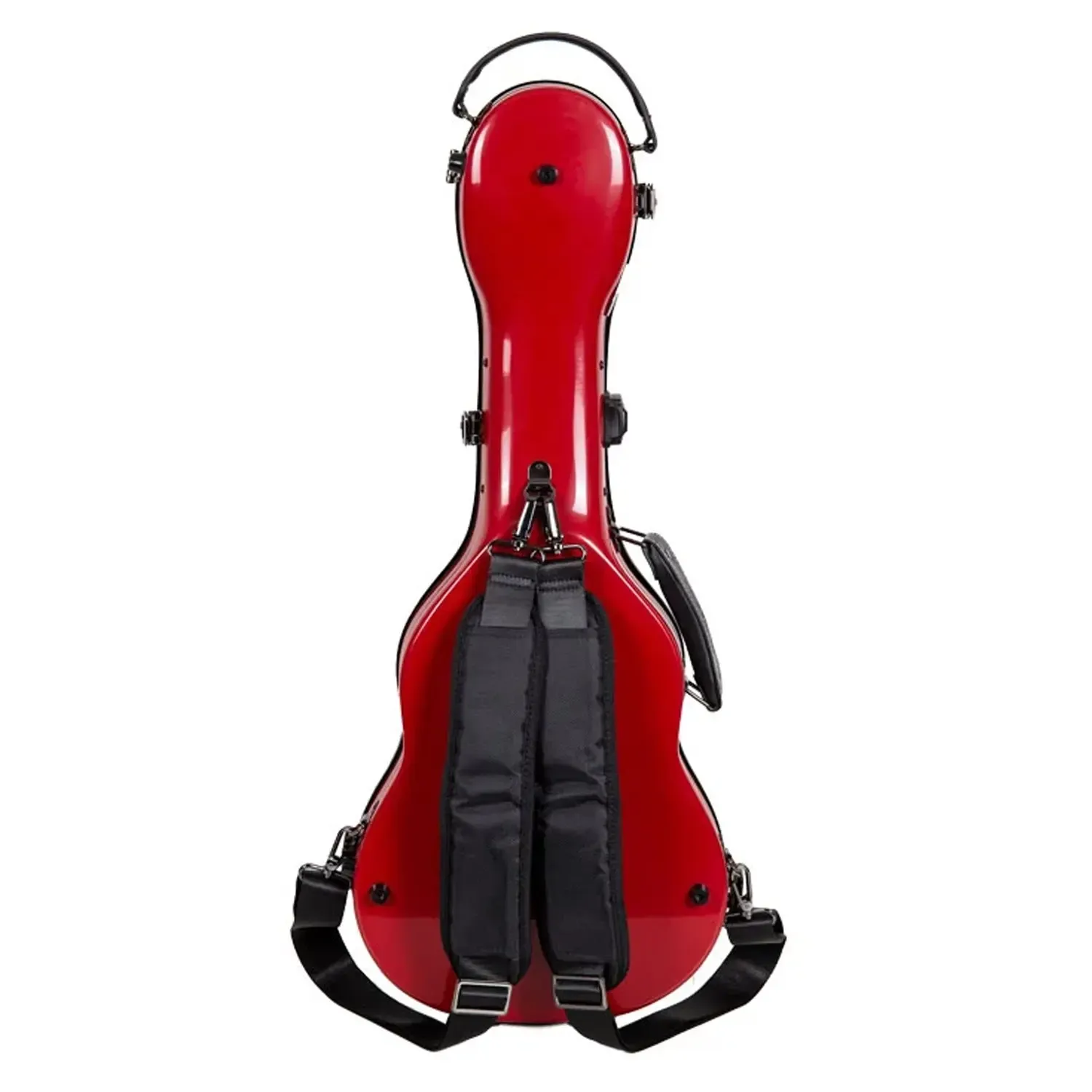 Crossrock CRF2030TU Fiberglass Tenor Ukulele Case - Red - Image 2