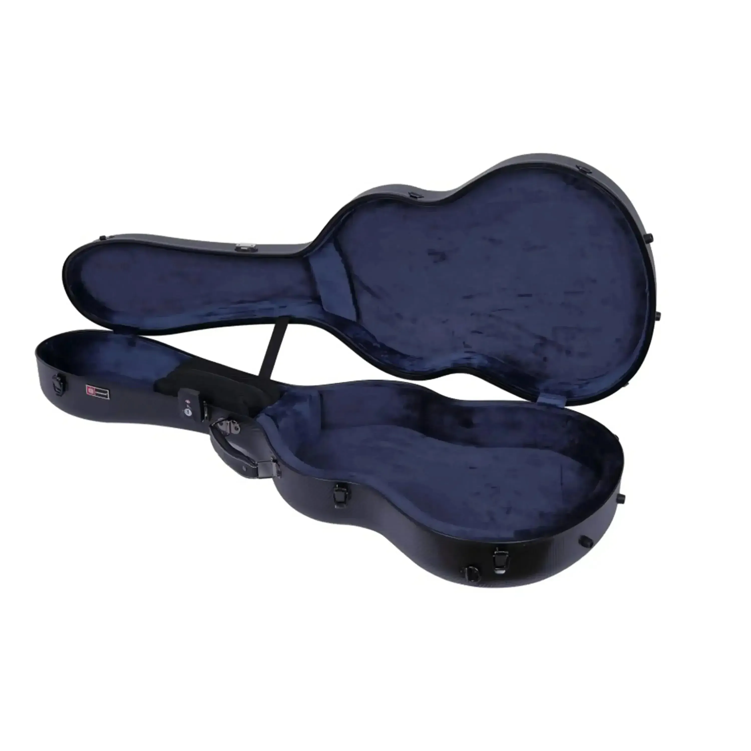 Crossrock CRF4020CBK Poly Carbonate 4/4 Guitar Case - Black - Image 2