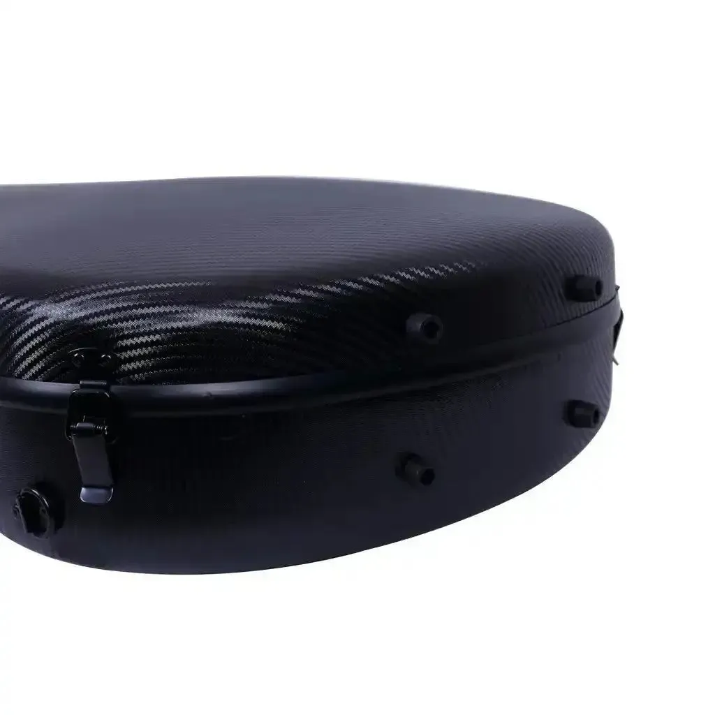 Crossrock CRF4020CBK Poly Carbonate 4/4 Guitar Case - Black - Image 3