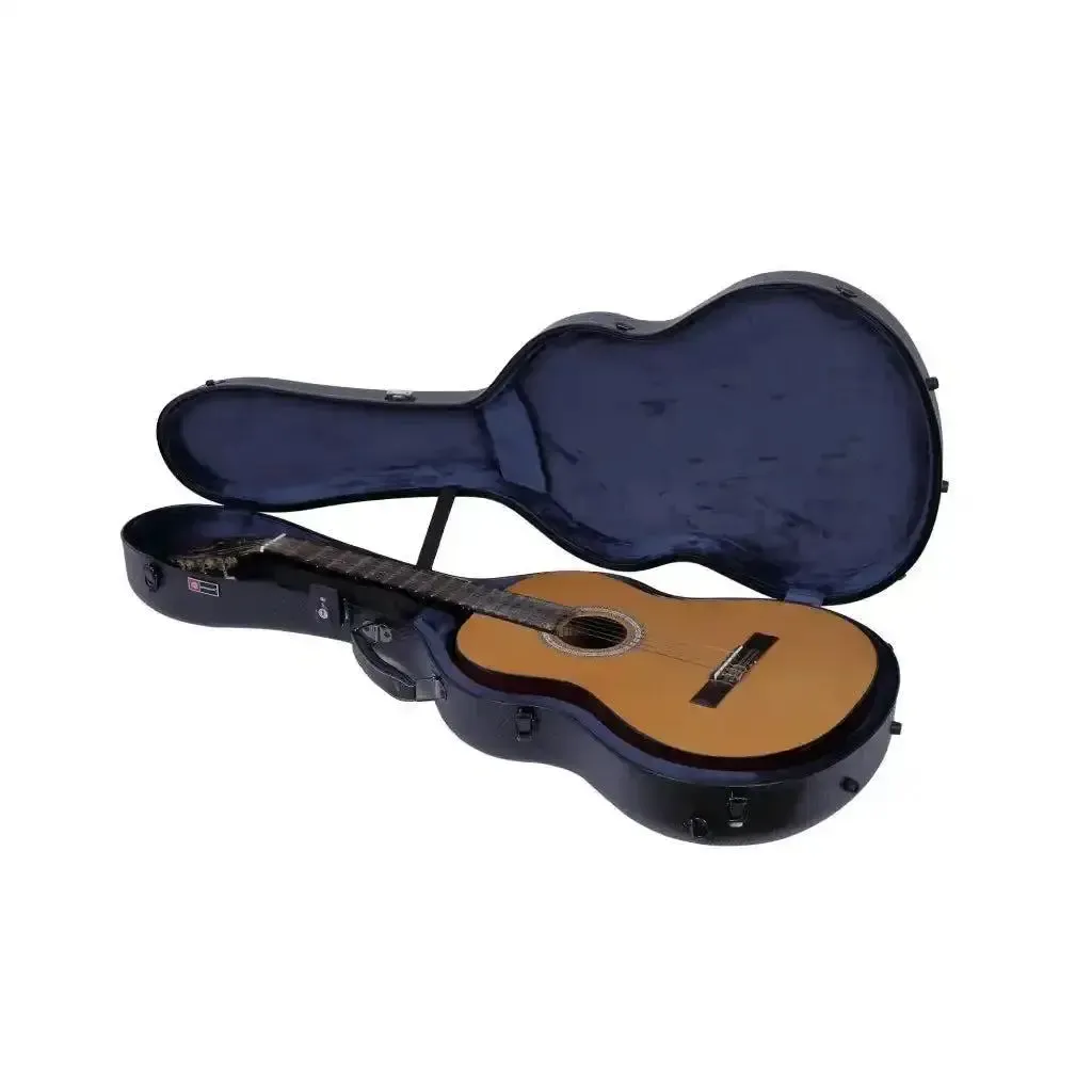 Crossrock CRF4020CBK Poly Carbonate 4/4 Guitar Case - Black - Image 4
