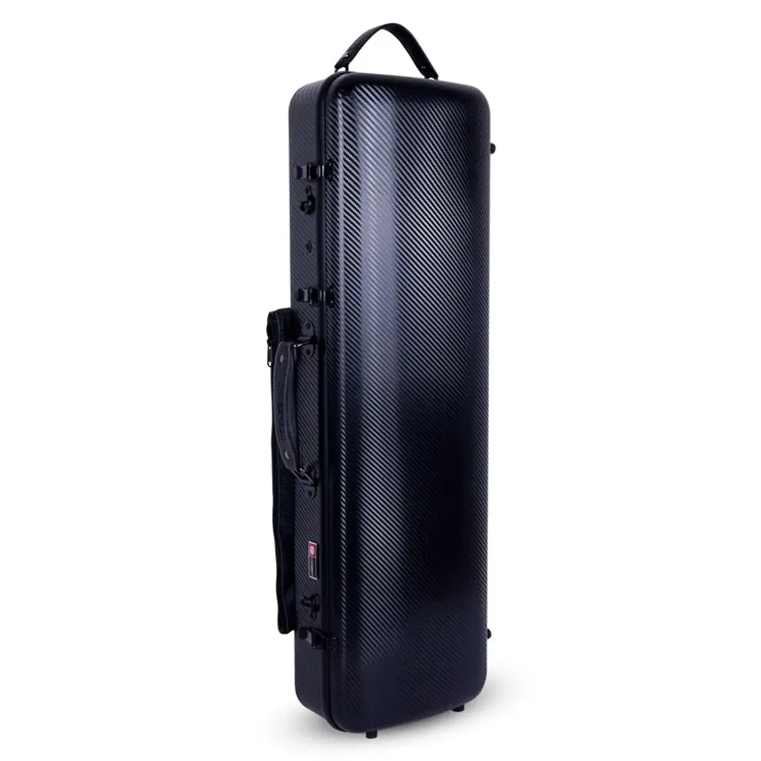 Crossrock CRF4020OV Polycarbonate Oblong Flight 4/4 Violin Case - Black